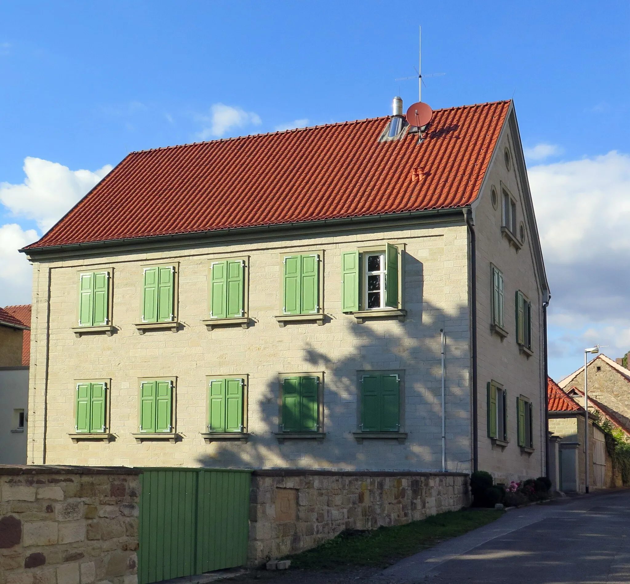 Photo showing: Former rectory, 1872