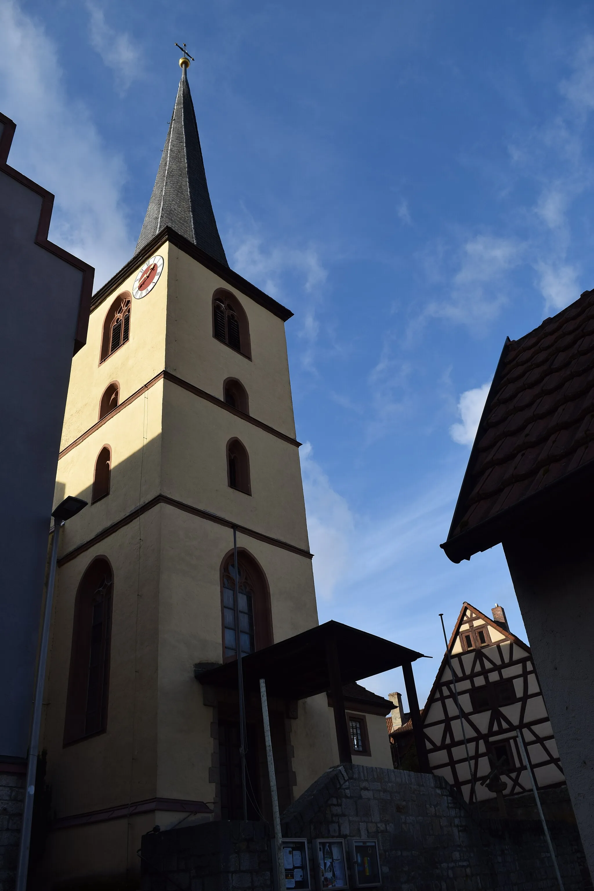 Photo showing: Johanneskirche Margetshöchheim 03