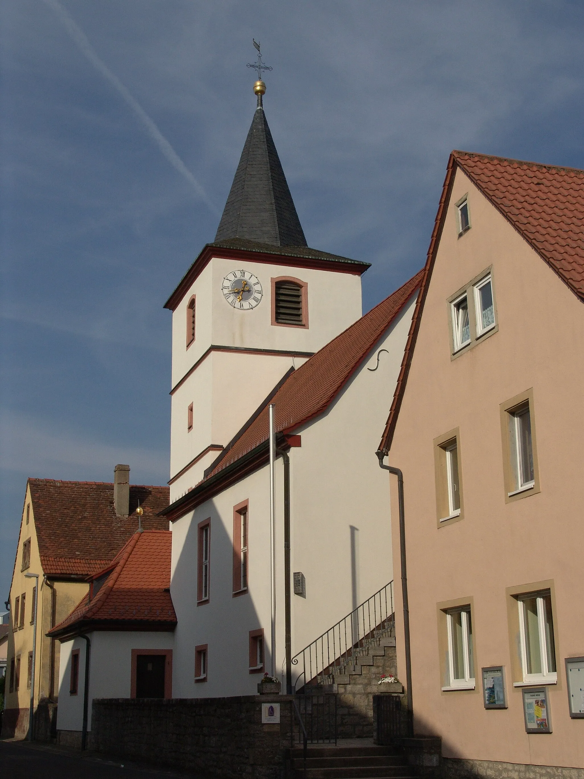 Photo showing: Geroldshausen Evangelische Kirche