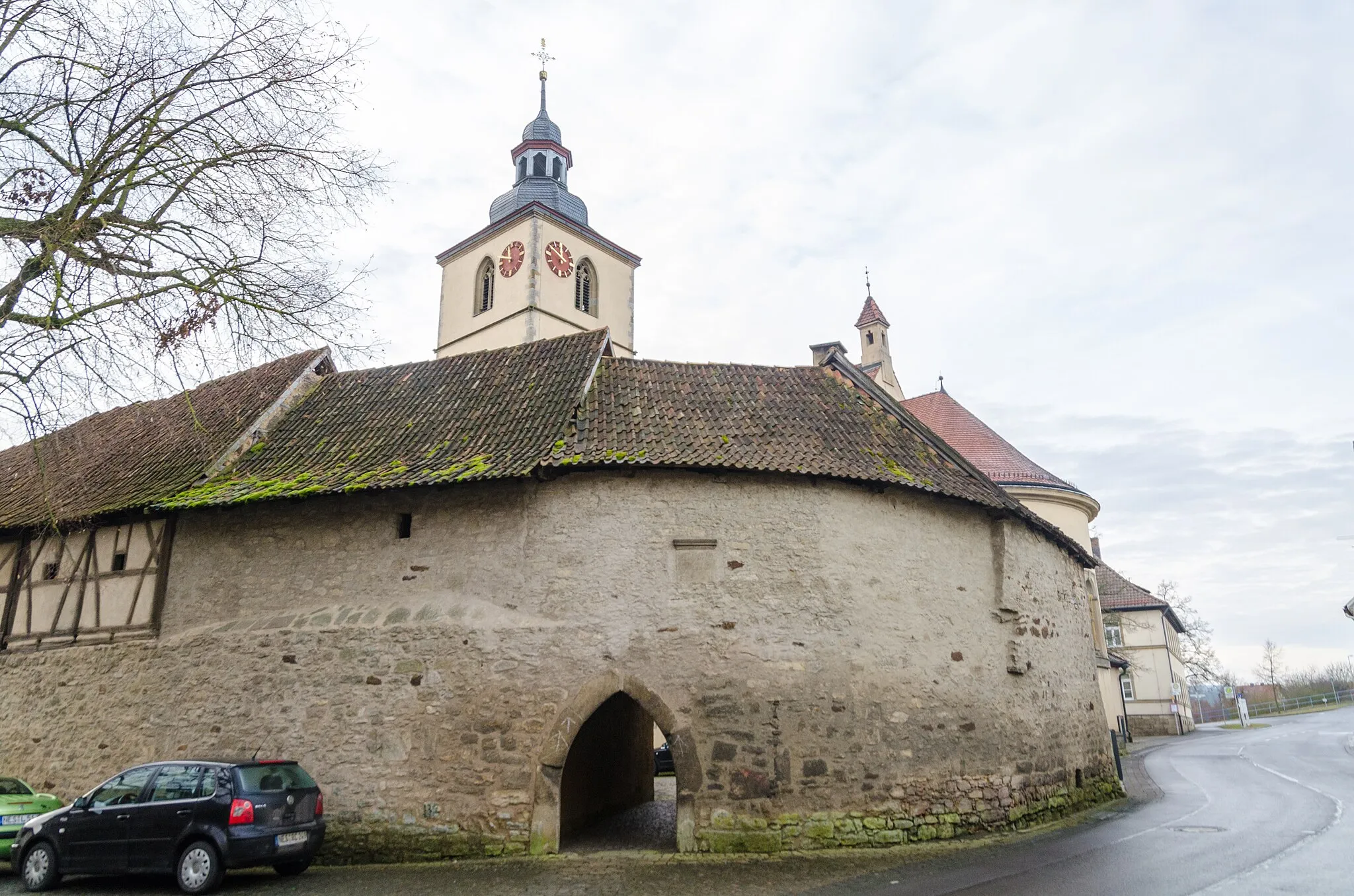 Photo showing: Kirchgaden in Oberstreu