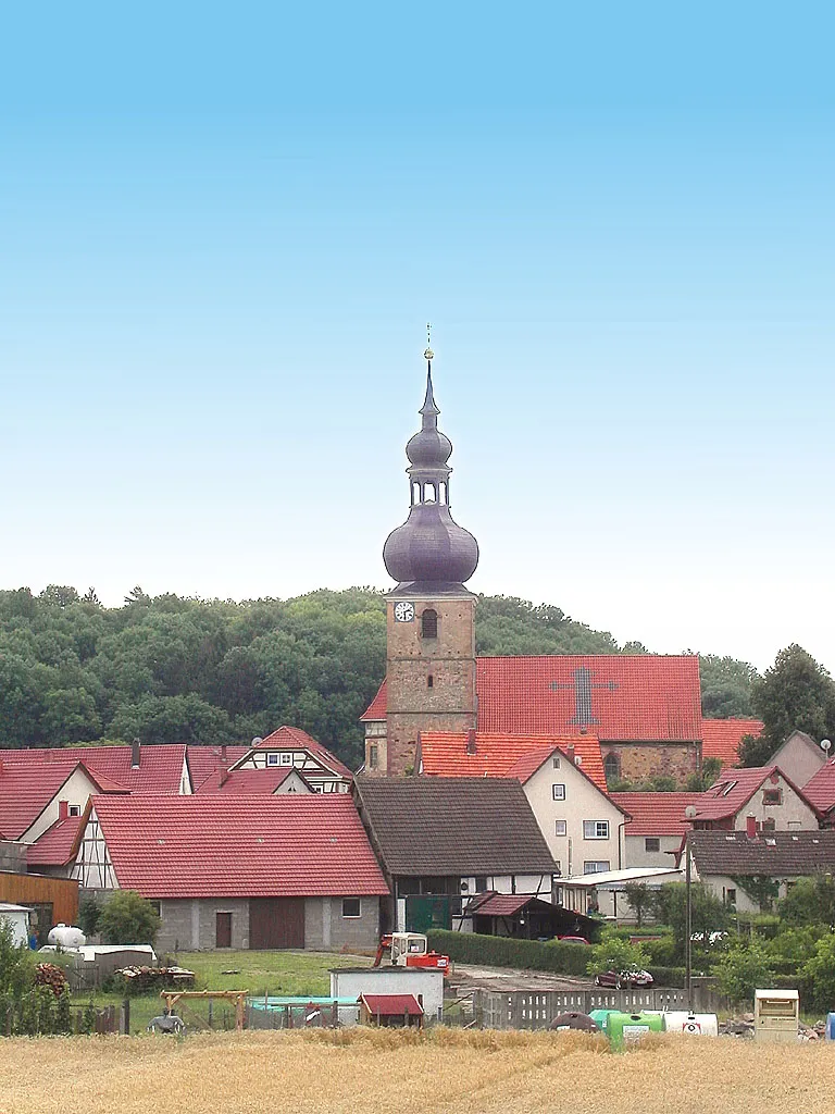 Photo showing: Kirche in Behrungen (Thüringen)