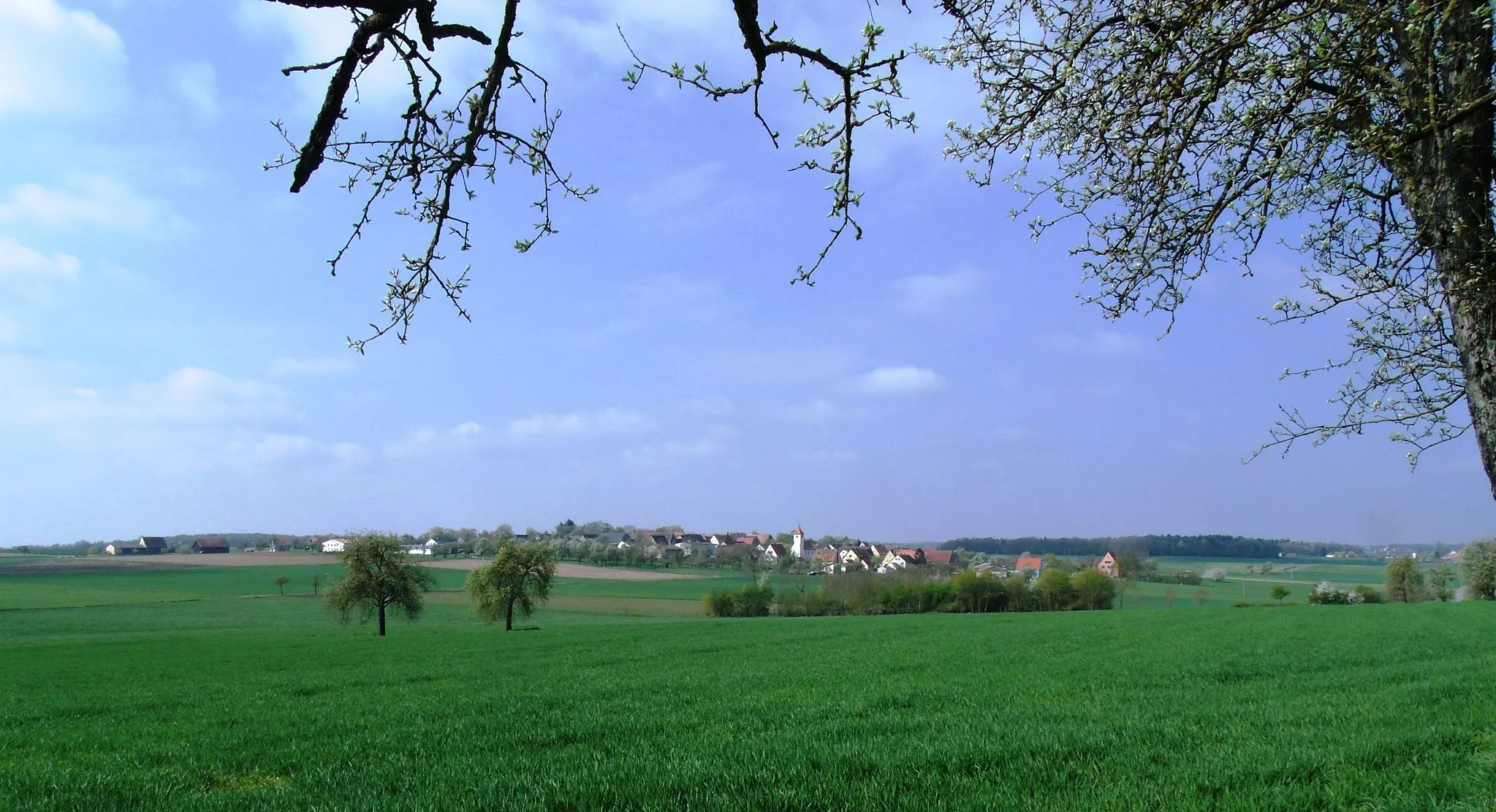 Photo showing: Adelshofen im mittelfränkischen Landkreis Ansbach