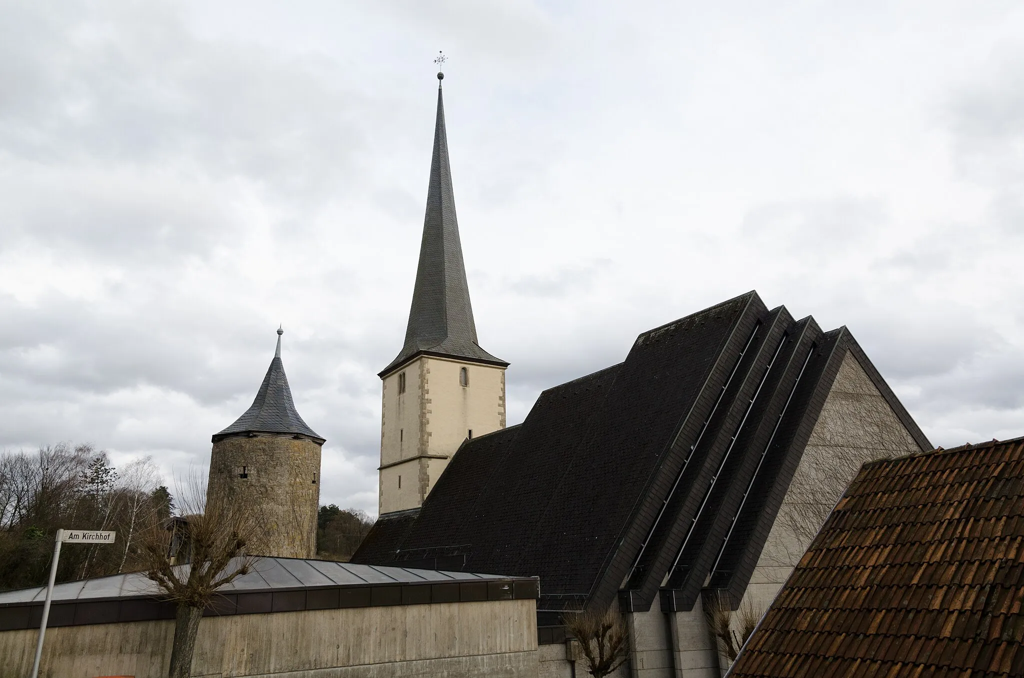 Photo showing: Kath. Pfarrkirche St. Jakobus Major in Hollstadt