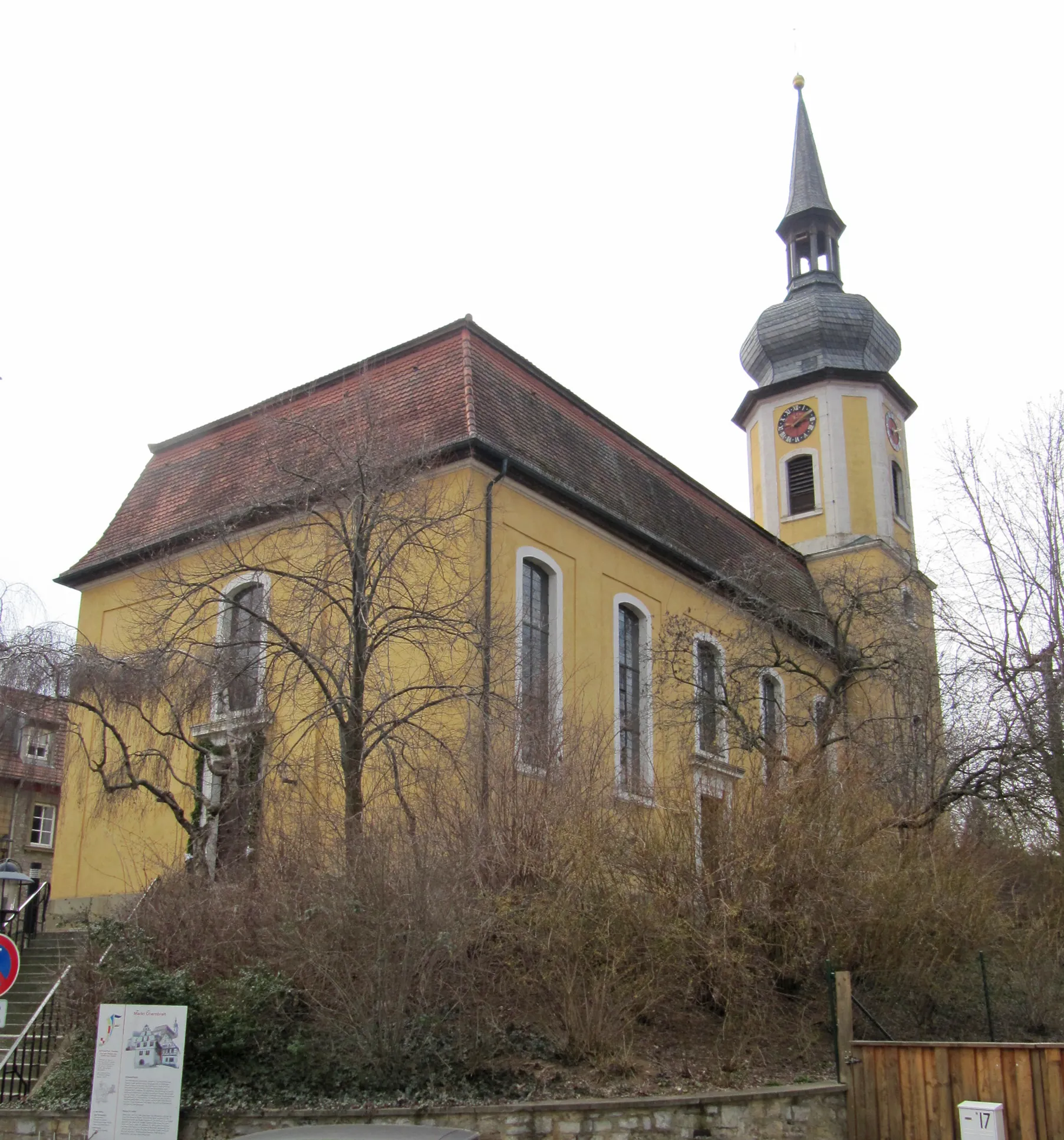 Photo showing: St. Burkard in Obernbreit