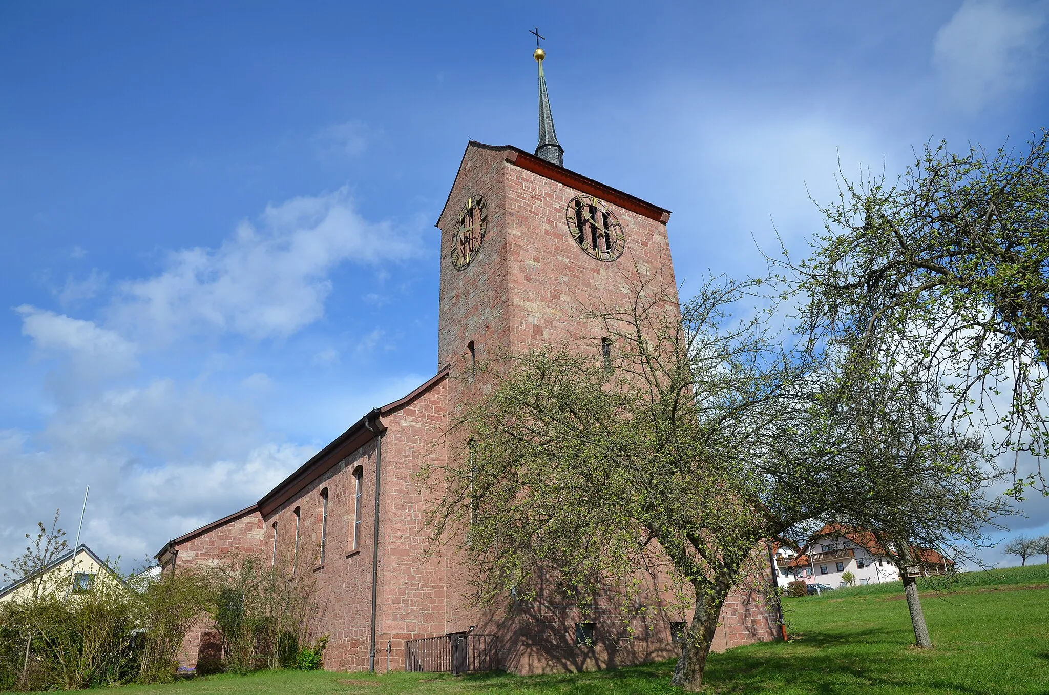 Photo showing: evang.-luth. Martin-Luther-Kirche in Steinmark