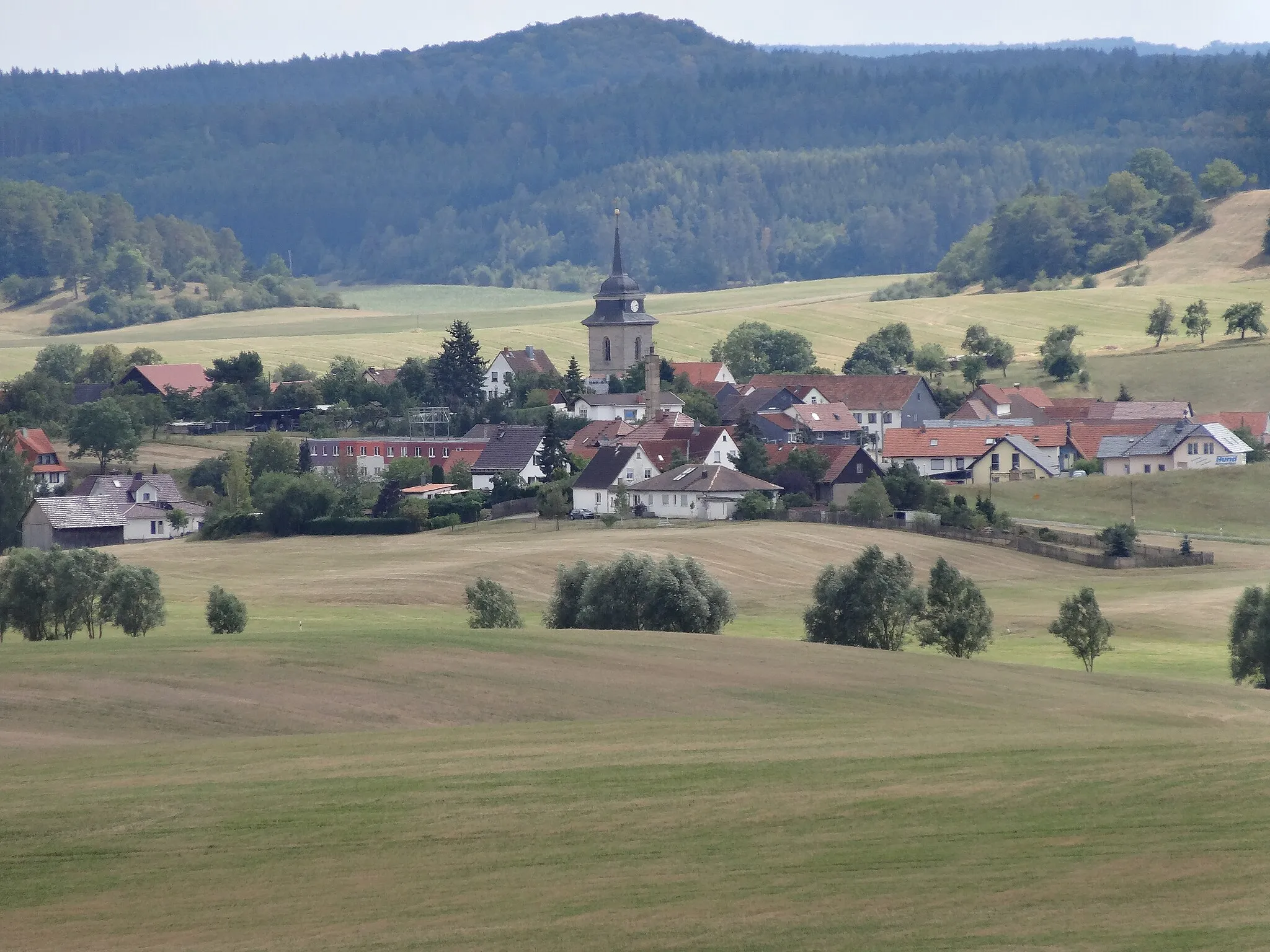 Photo showing: Westhausen bei HIBU, Thüringen