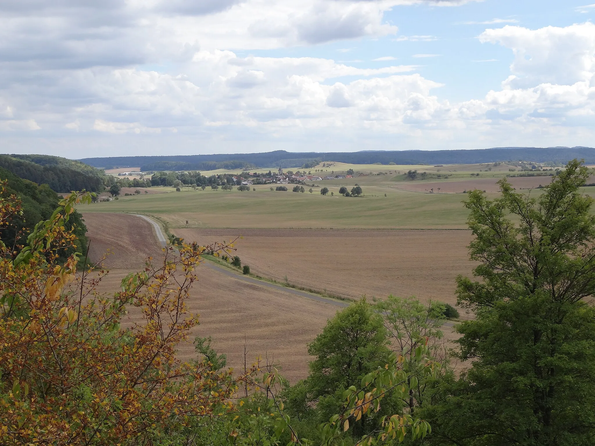 Photo showing: Westhausen bei HIBU, Thüringen