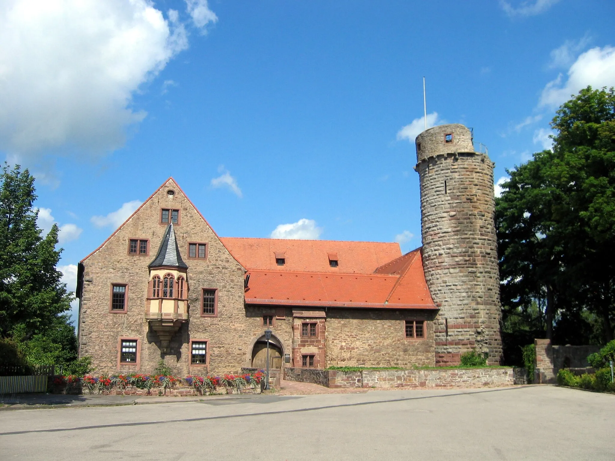 Photo showing: Castle of Külsheim, Baden-Württemberg, Germany. View from the South.
