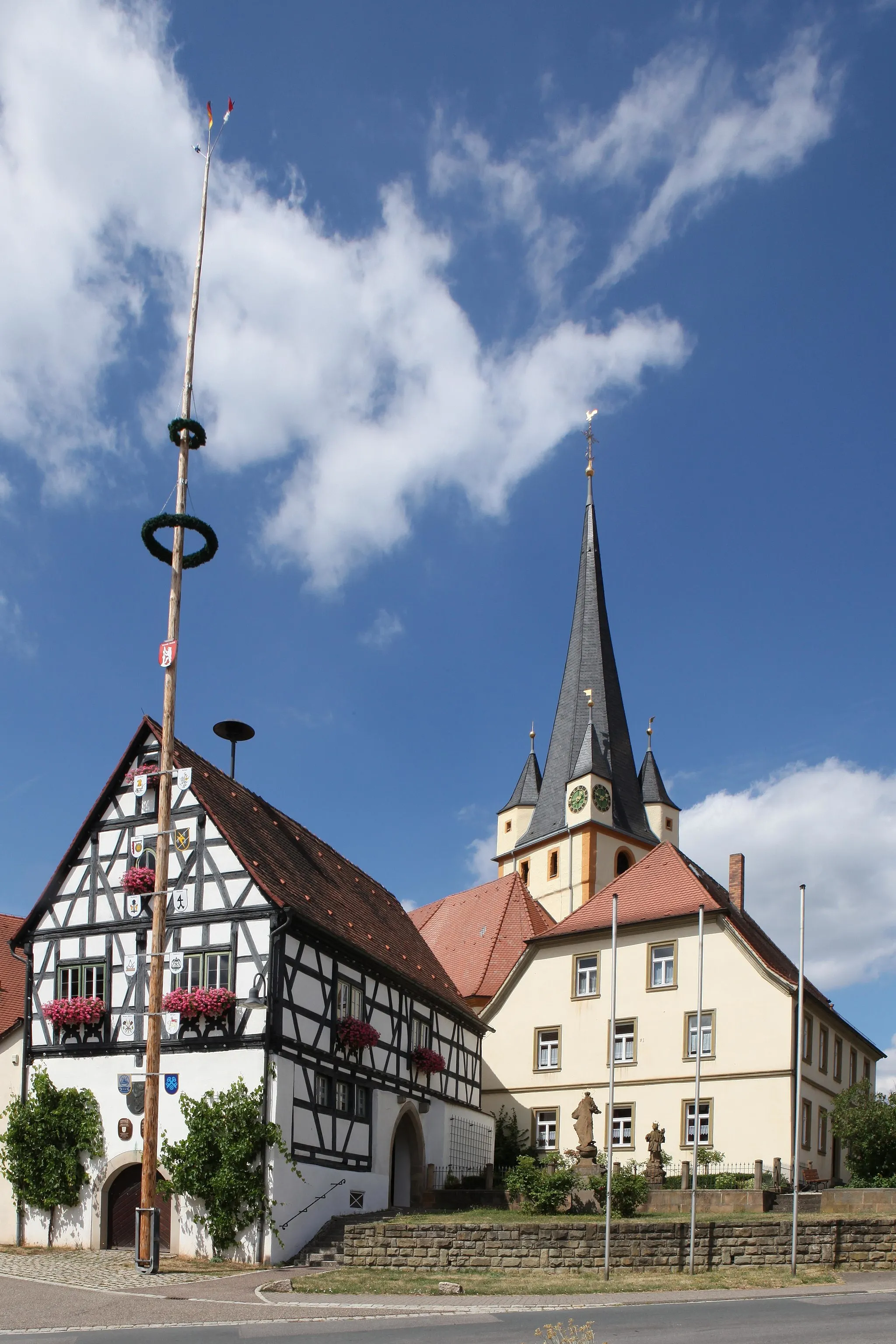 Photo showing: Rathaus in Stettfeld