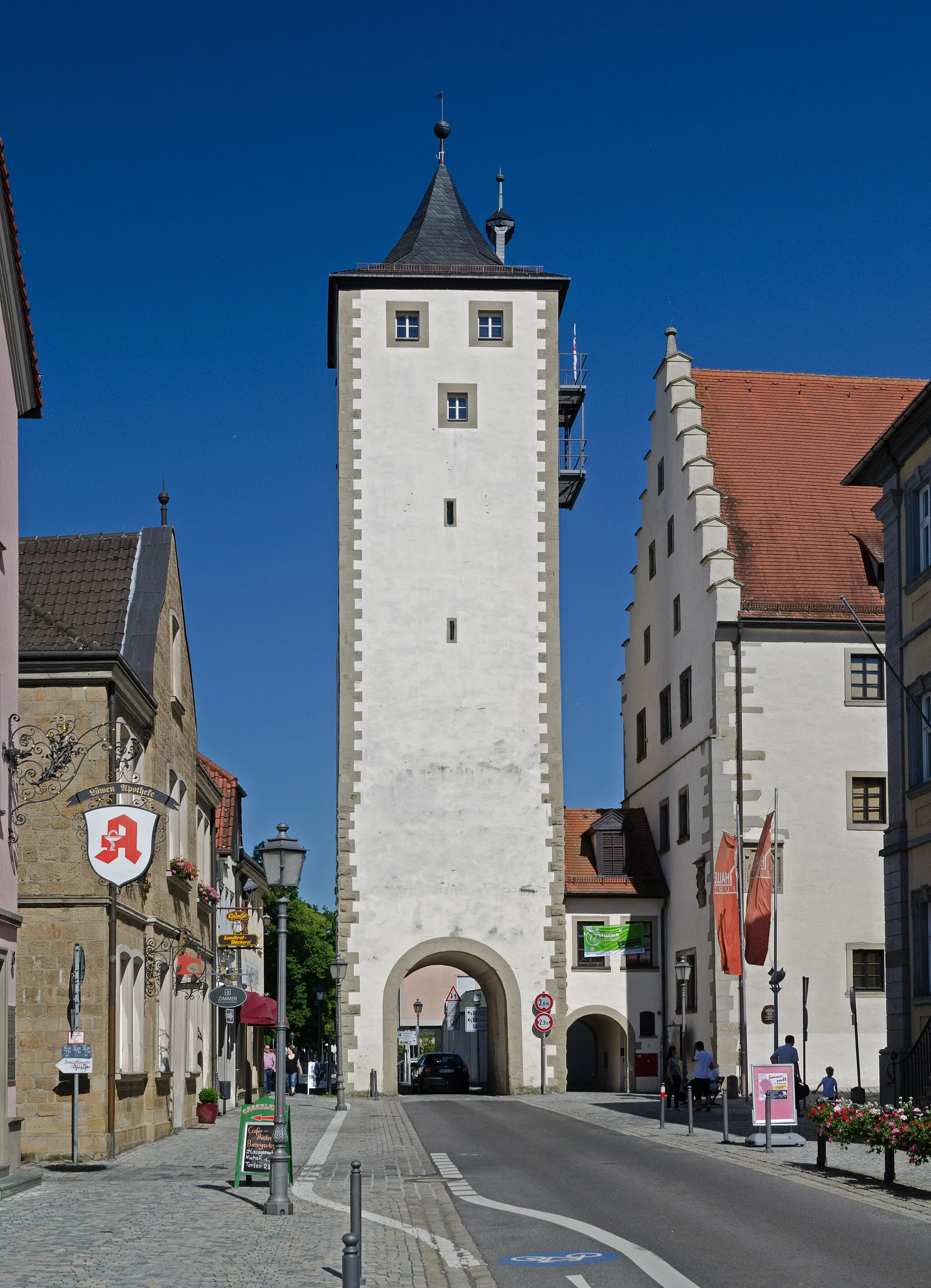 Photo showing: Haßfurt, OberesTor
