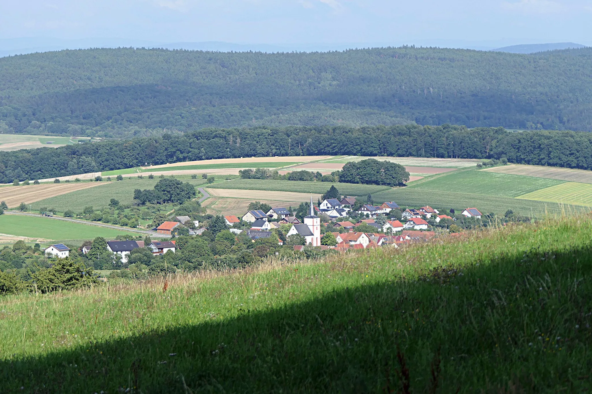 Photo showing: Stetten, Sondheim vor der Rhön, von Westen