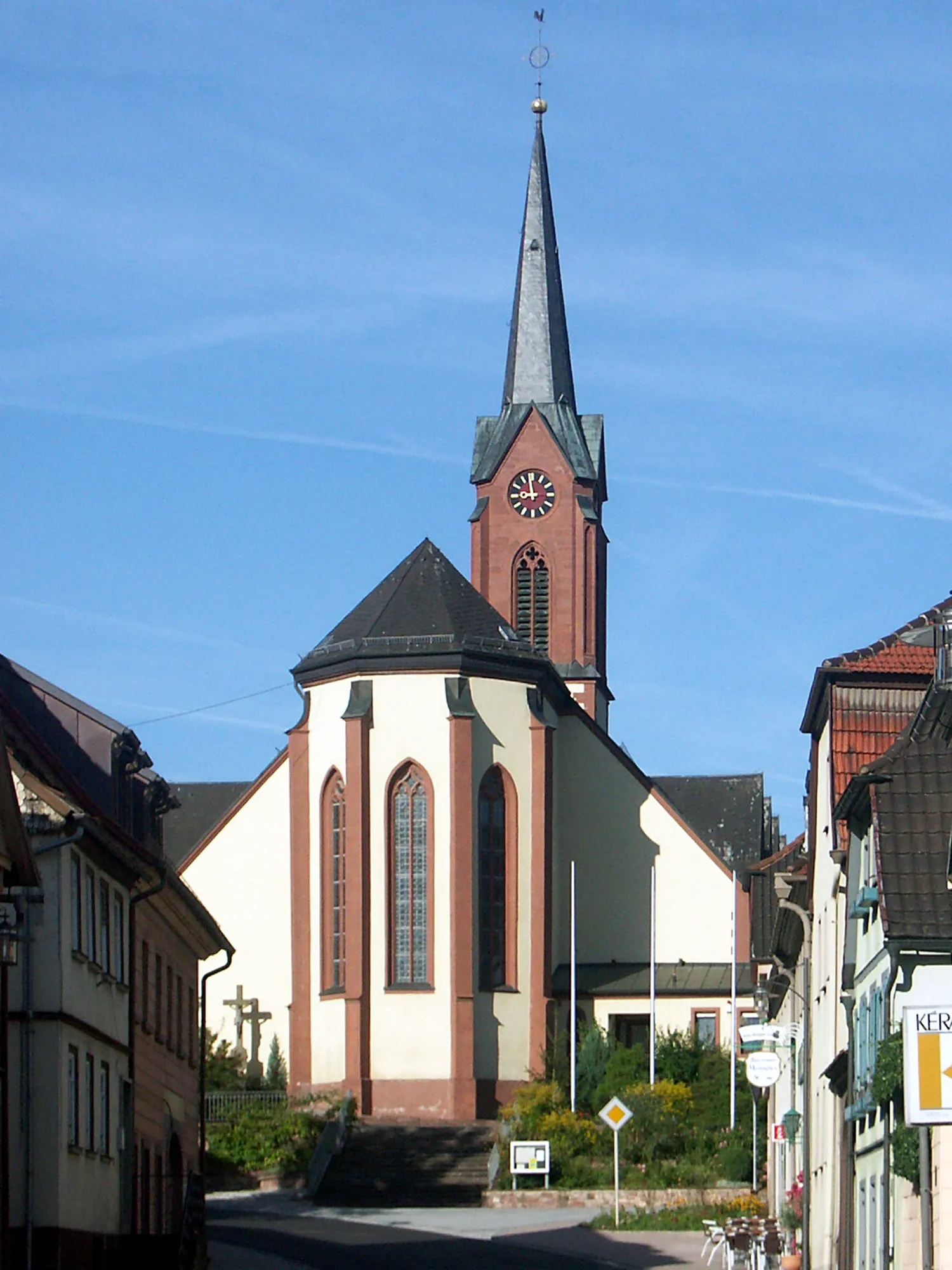 Photo showing: Die Kirche St. Johannes der Täufer in Euerdorf