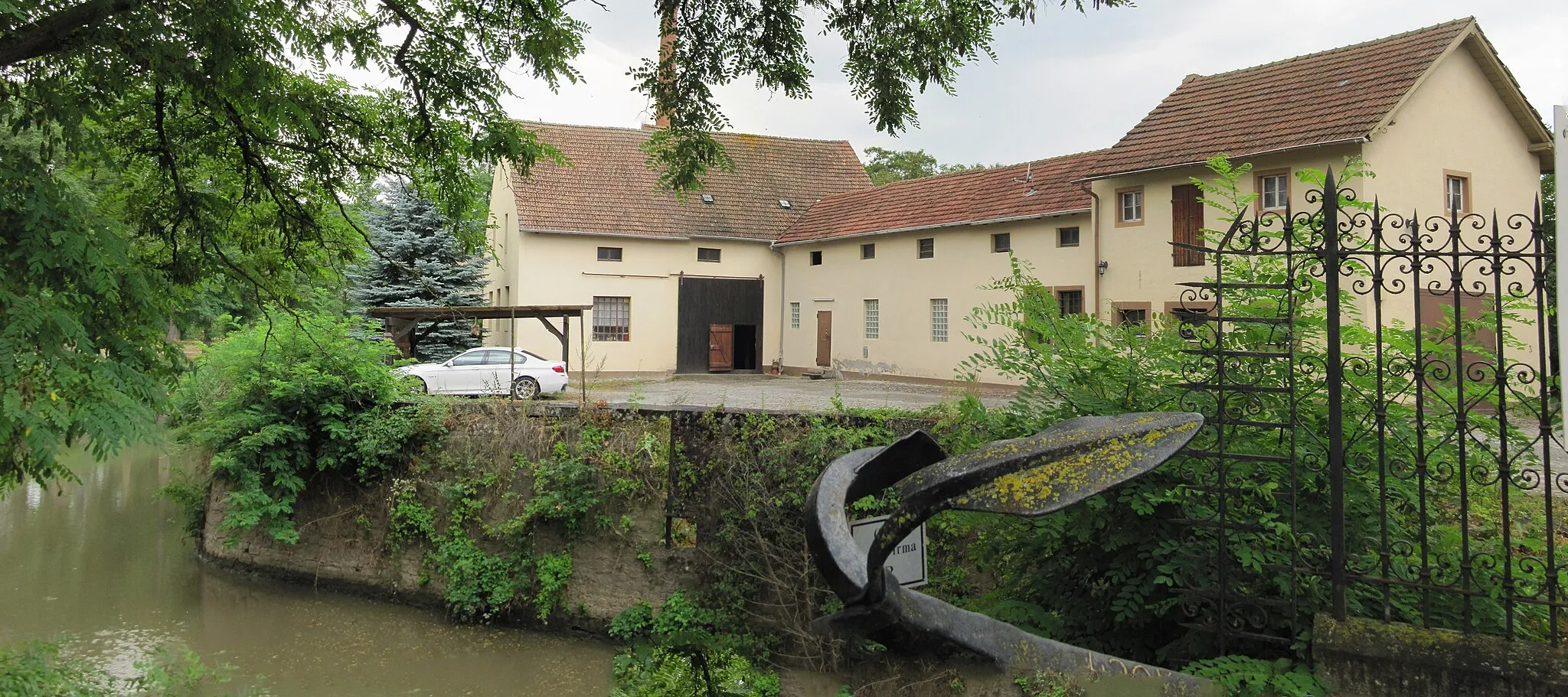 Photo showing: Historische Hafenanlage in Marktsteft