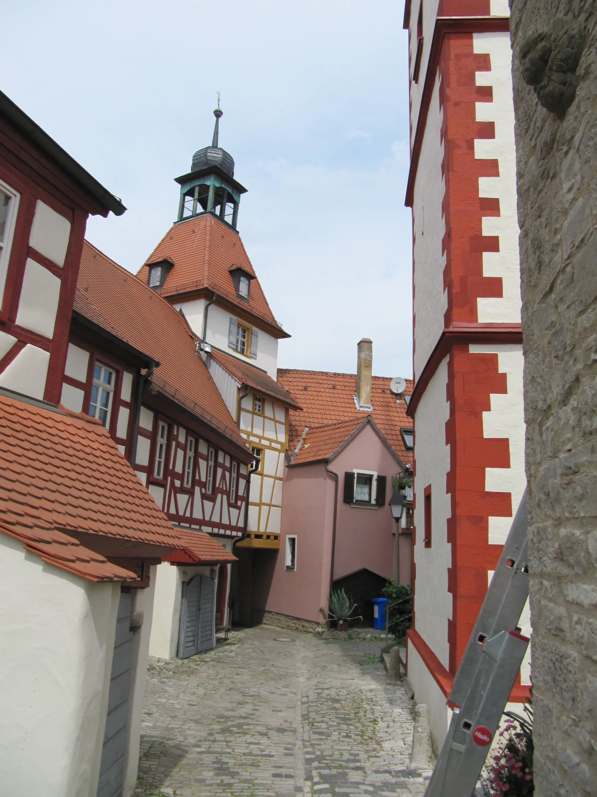 Photo showing: Blick zum Torturm in der Kirchenburg