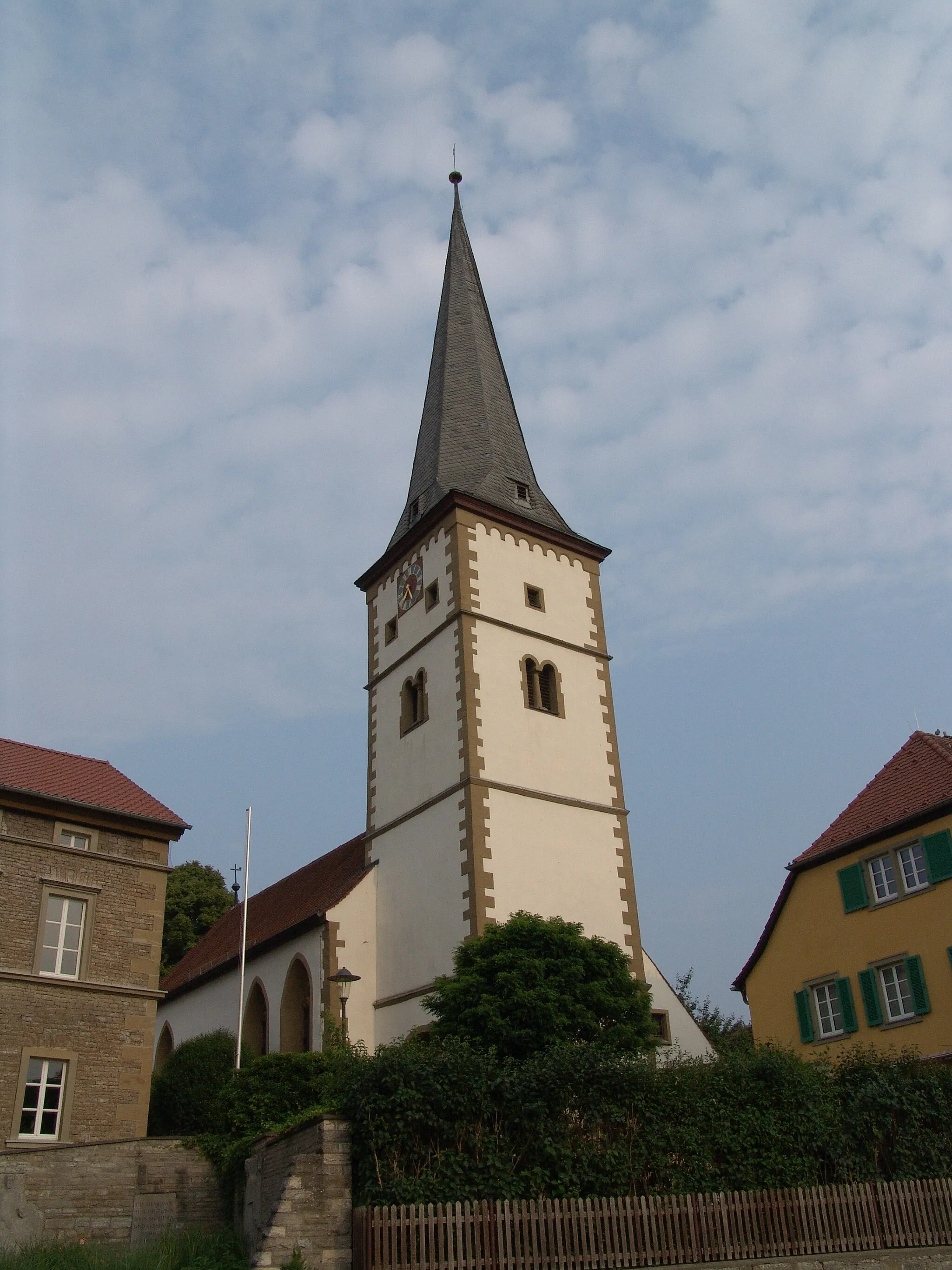Photo showing: evang.-luth. Kirche St. Maria Magdalena in Buchbrunn