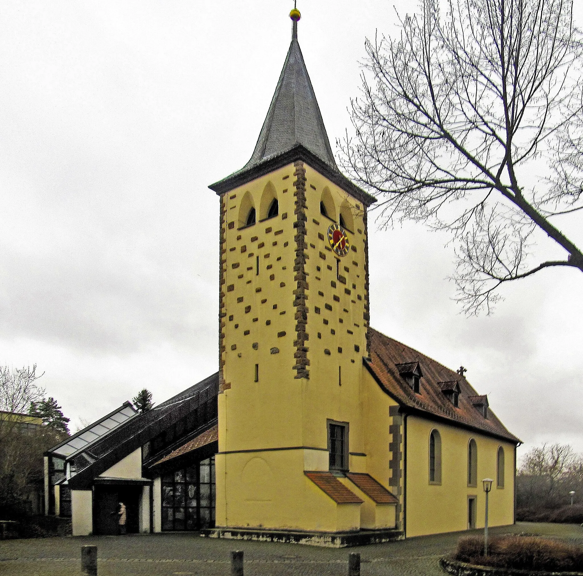 Photo showing: Üchtelhausen, katholische Kirche St. Jakob