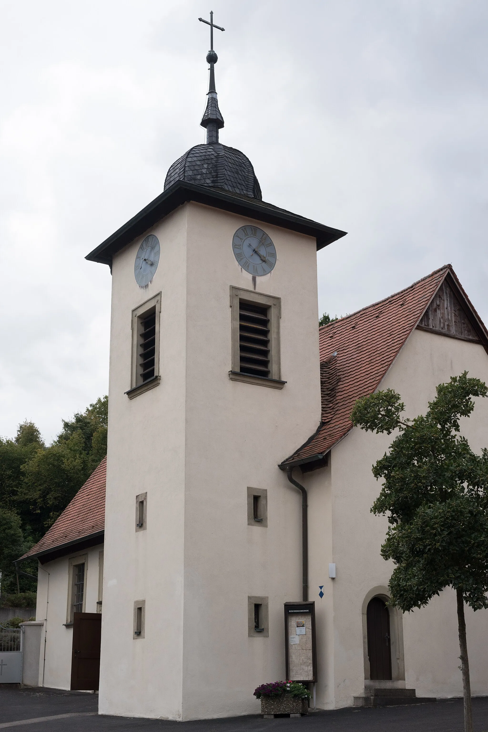 Photo showing: Üchtelhausen, Weipoltshausen, Evang.-Luth. Pfarrkirche St. Bartholomäus