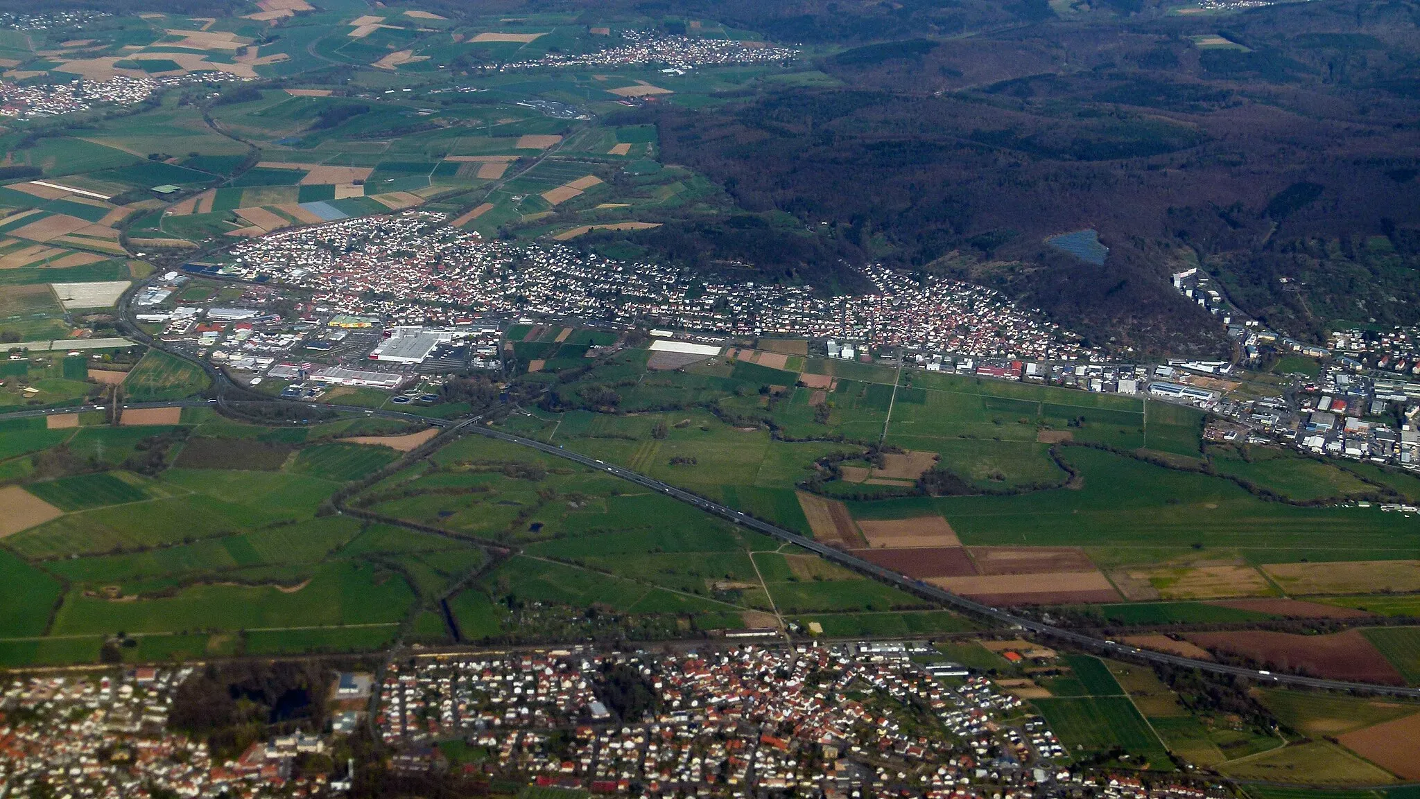 Photo showing: Luftbild von Lieblos