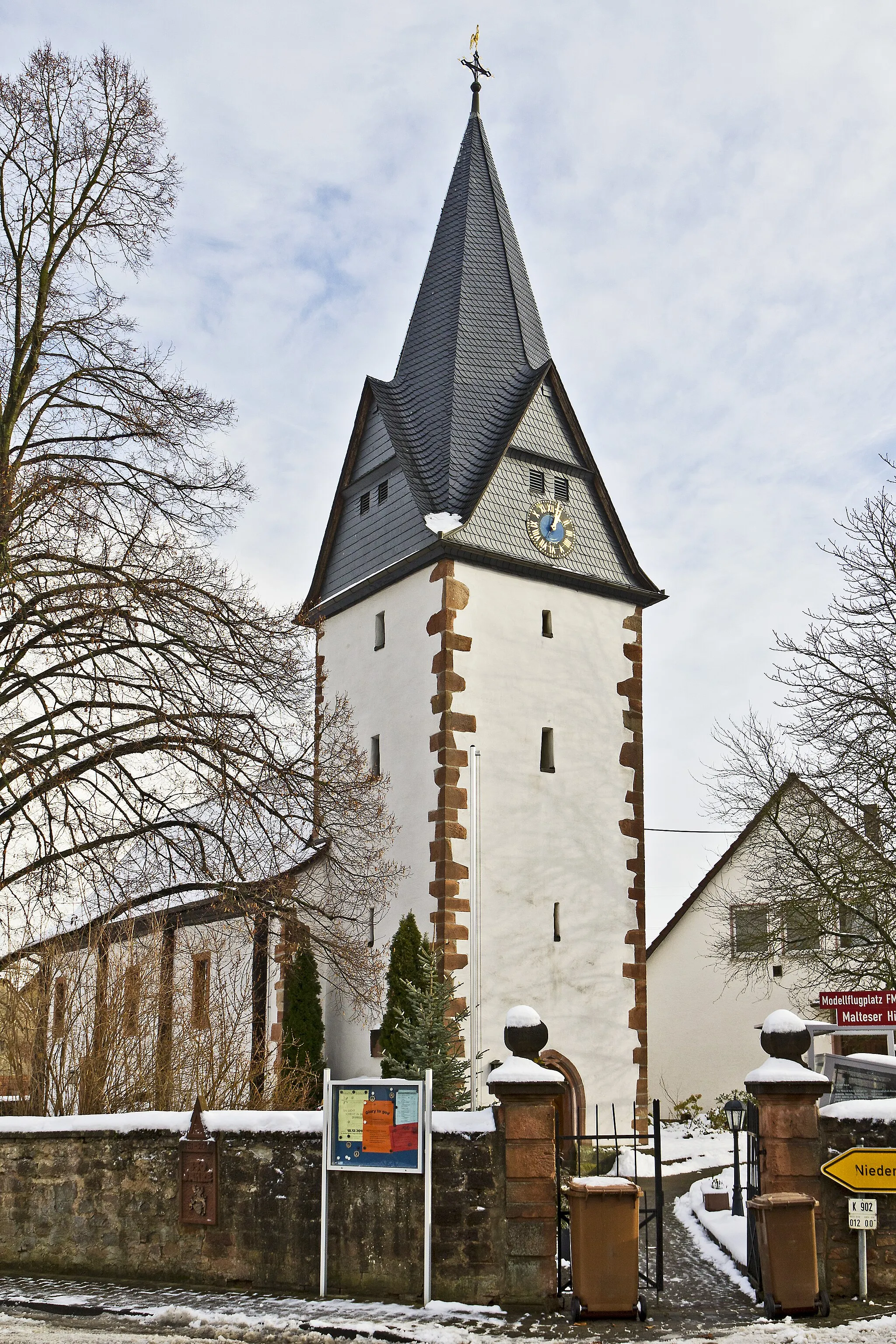 Photo showing: Hasselroth, Ortsteil Gondsroth, evangelische Kirche