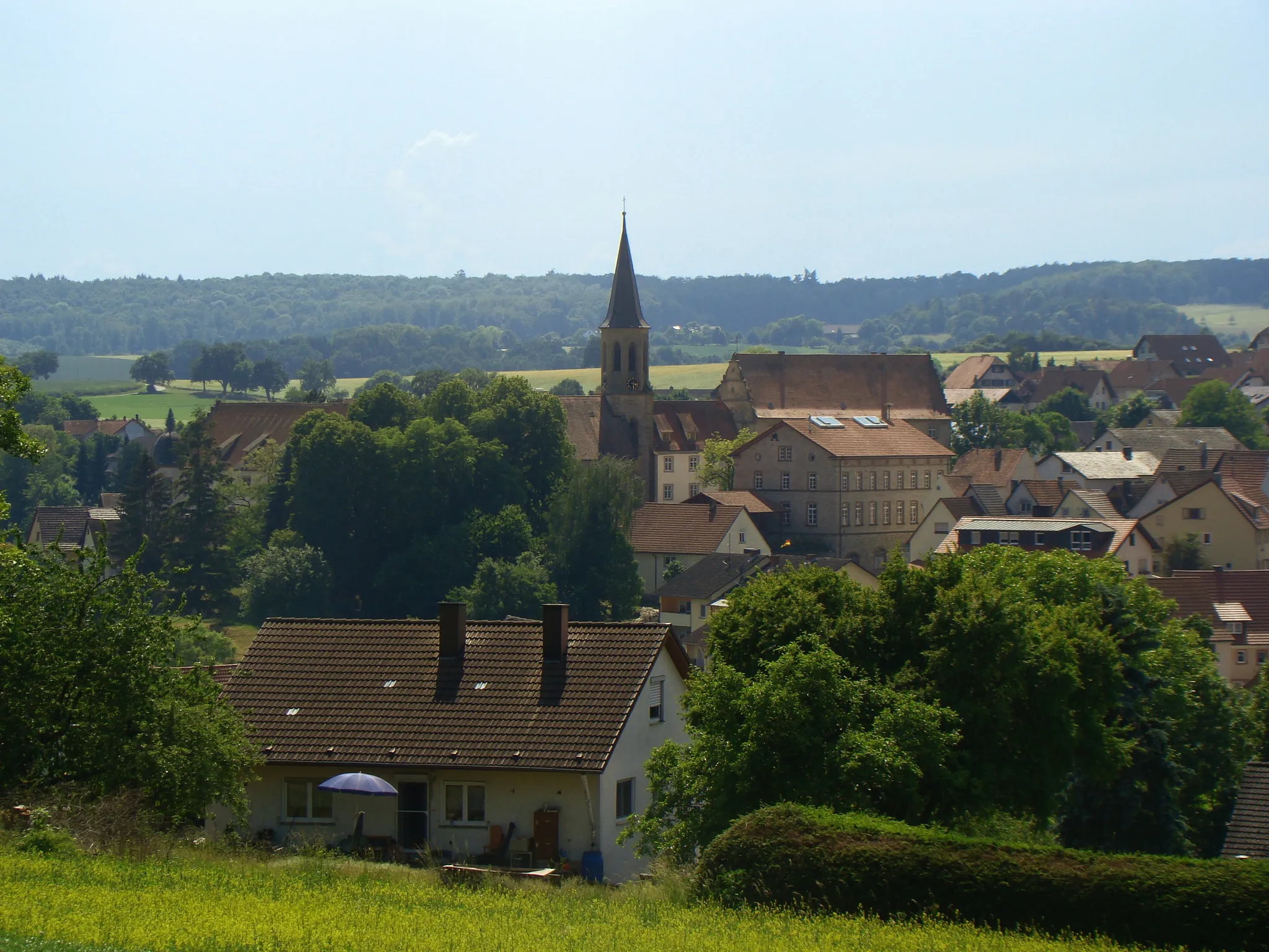 Photo showing: Blick auf Ravenstein-Merchingen