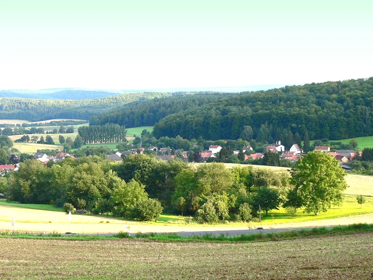 Photo showing: Dorndiel im Odenwald (zu Groß-Umstadt) - Ansicht von Nordost