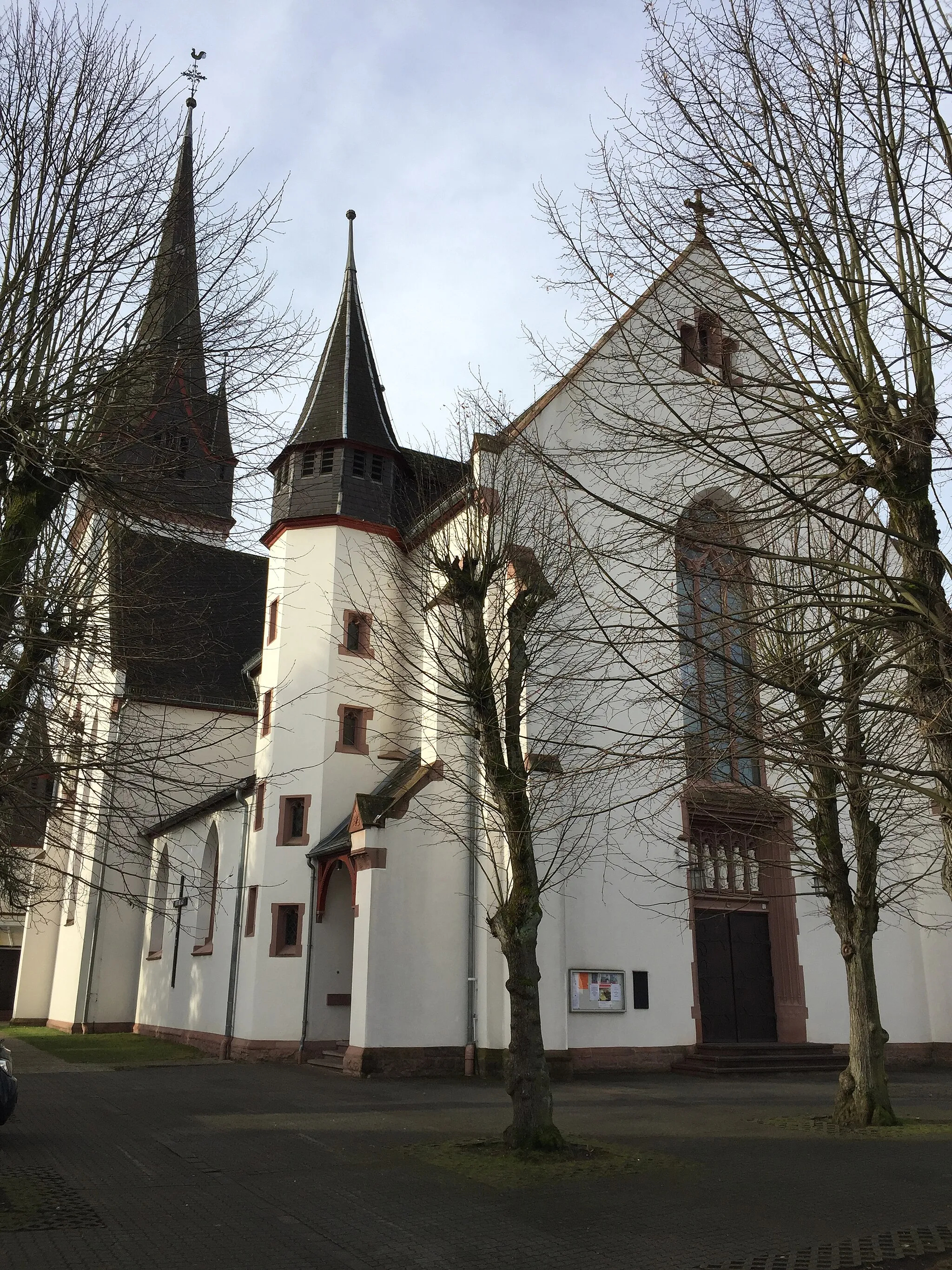 Photo showing: Pfarrkirche St. Wendelinus in Zellhausen