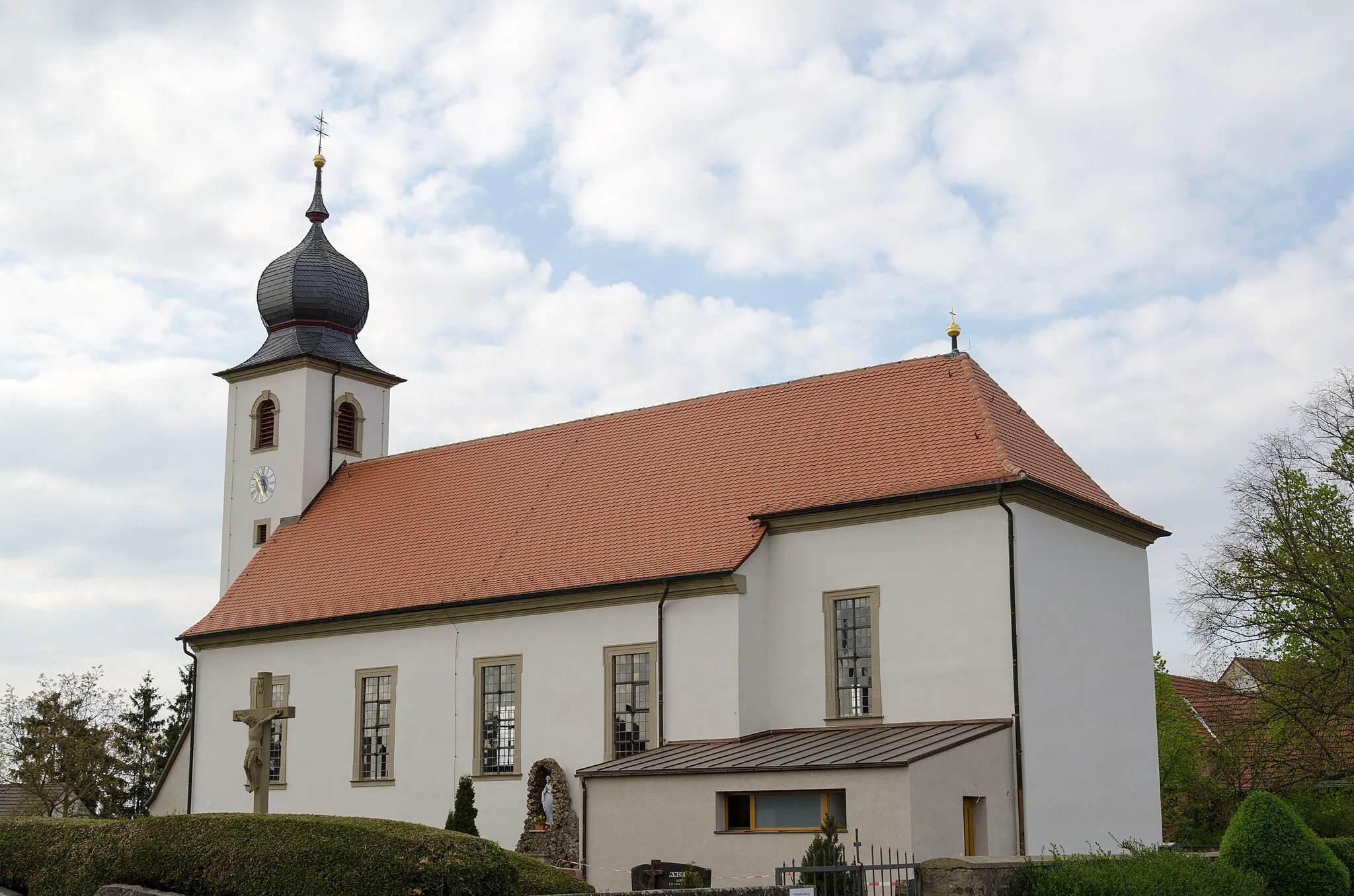 Photo showing: Kolitzheim. Oberspiesheim, Katholische Filialkirche St. Bartholomäus