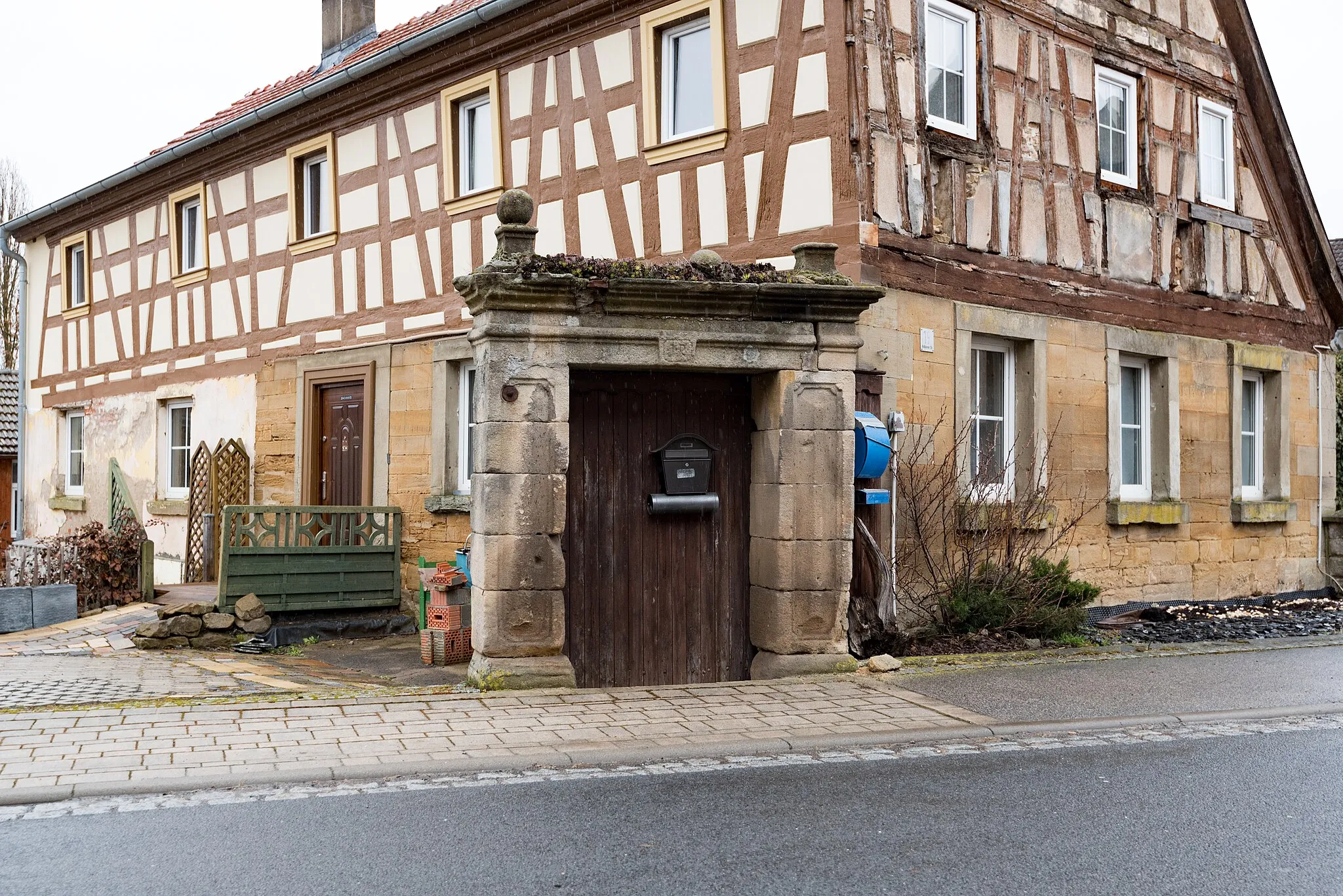 Photo showing: Aidhausen: Kerbfeld, Aidhäuser Straße 19