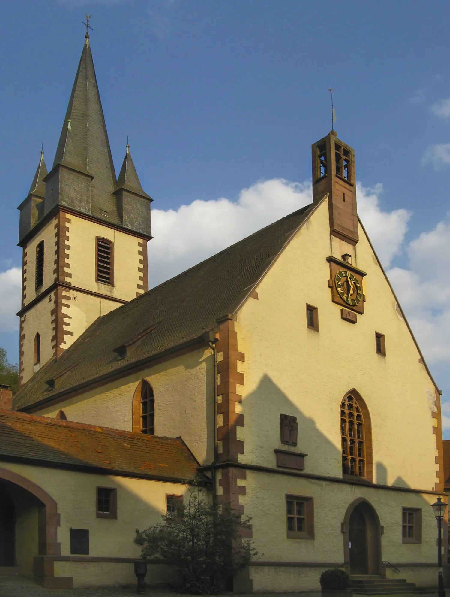 Photo showing: parish church St. Peter and Paul, Gemünden am Main / Germany