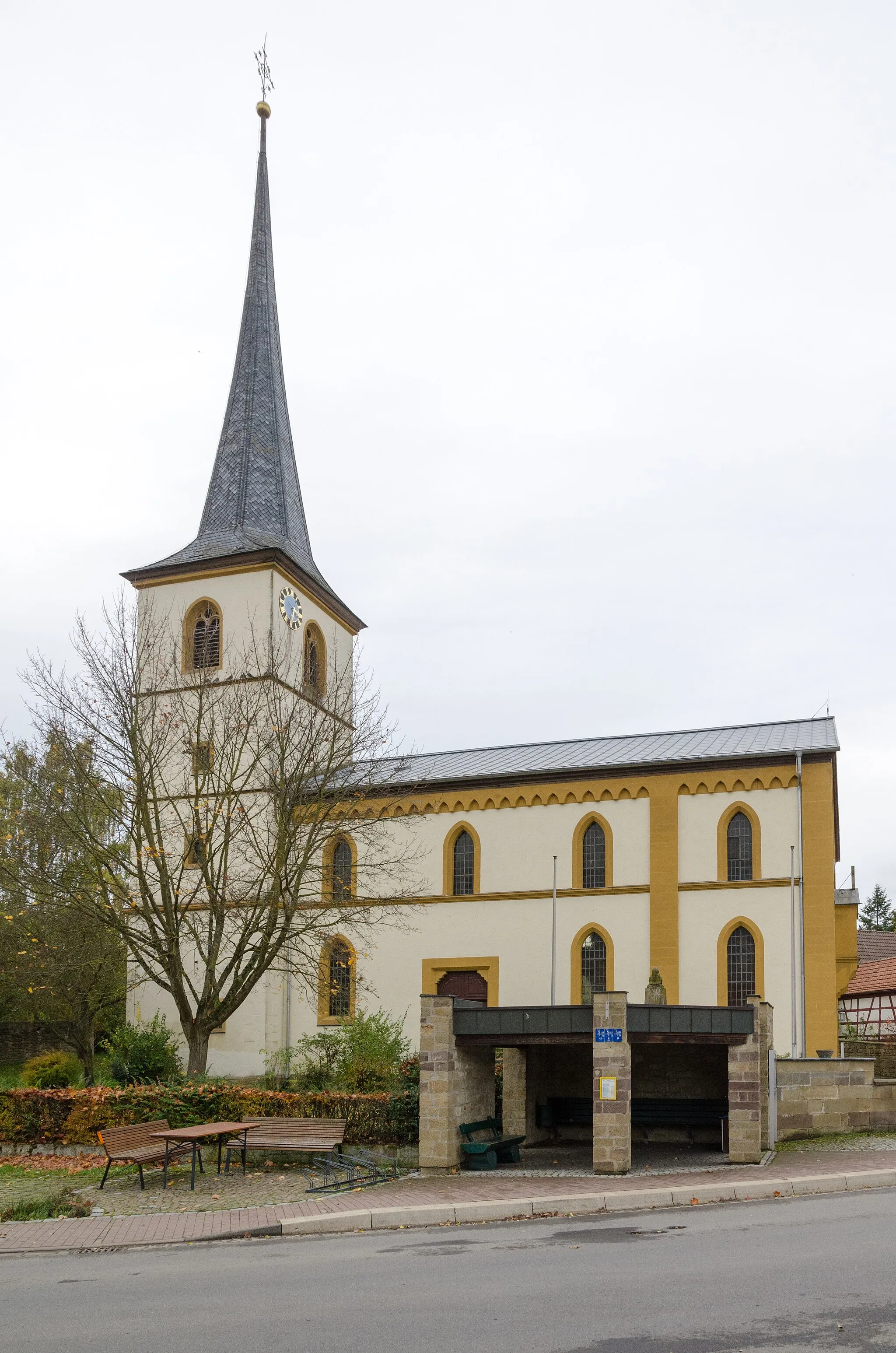 Photo showing: Kützberg, Kath. Pfarrkirche