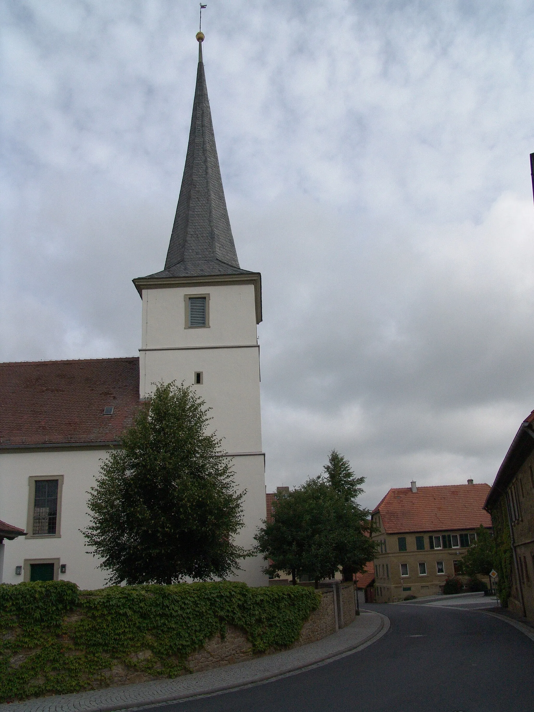 Photo showing: Simultankirche St. Andreas in Kaltensondheim
