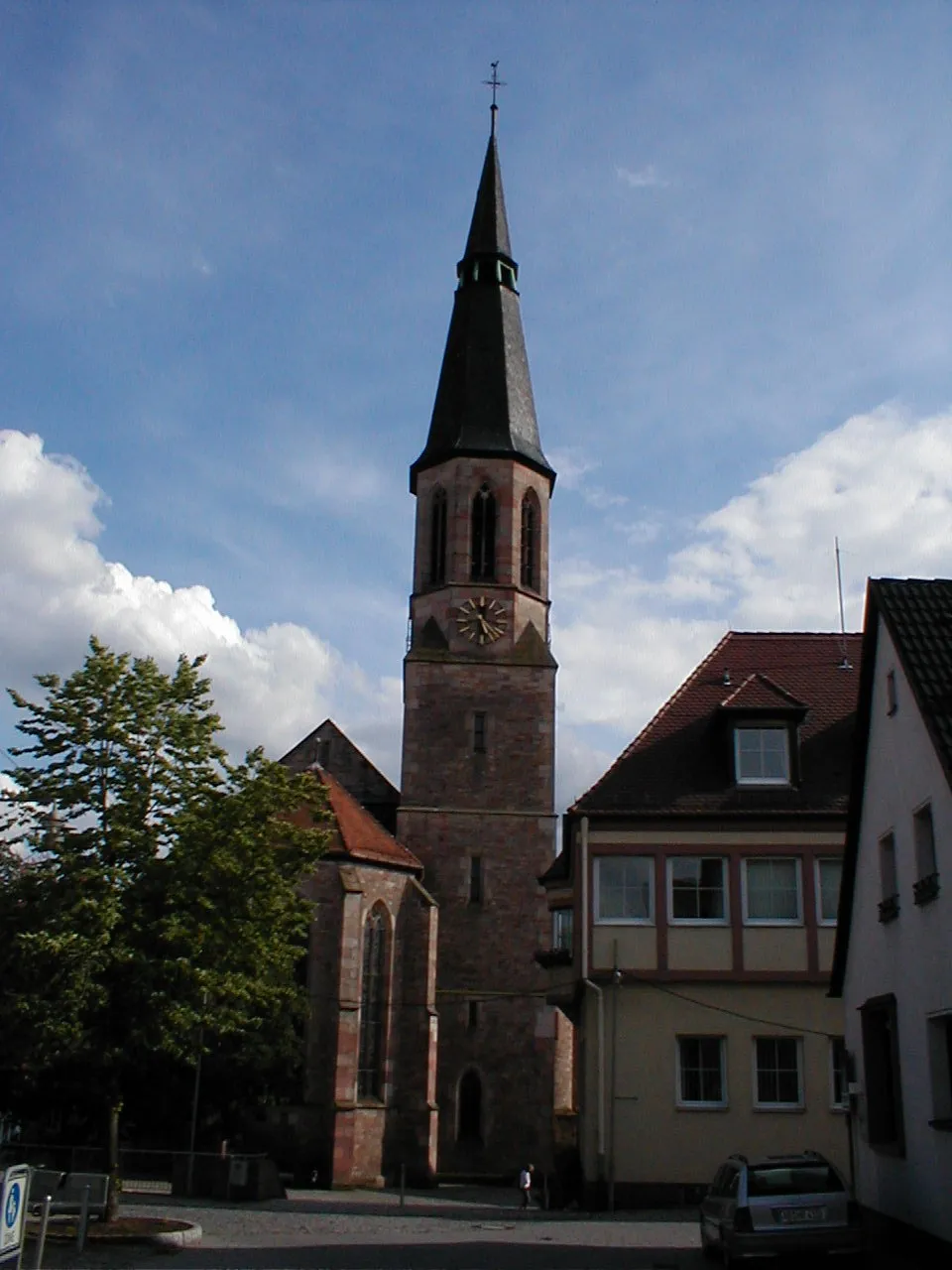 Photo showing: Pfarrkirche St. Michael in Hösbach