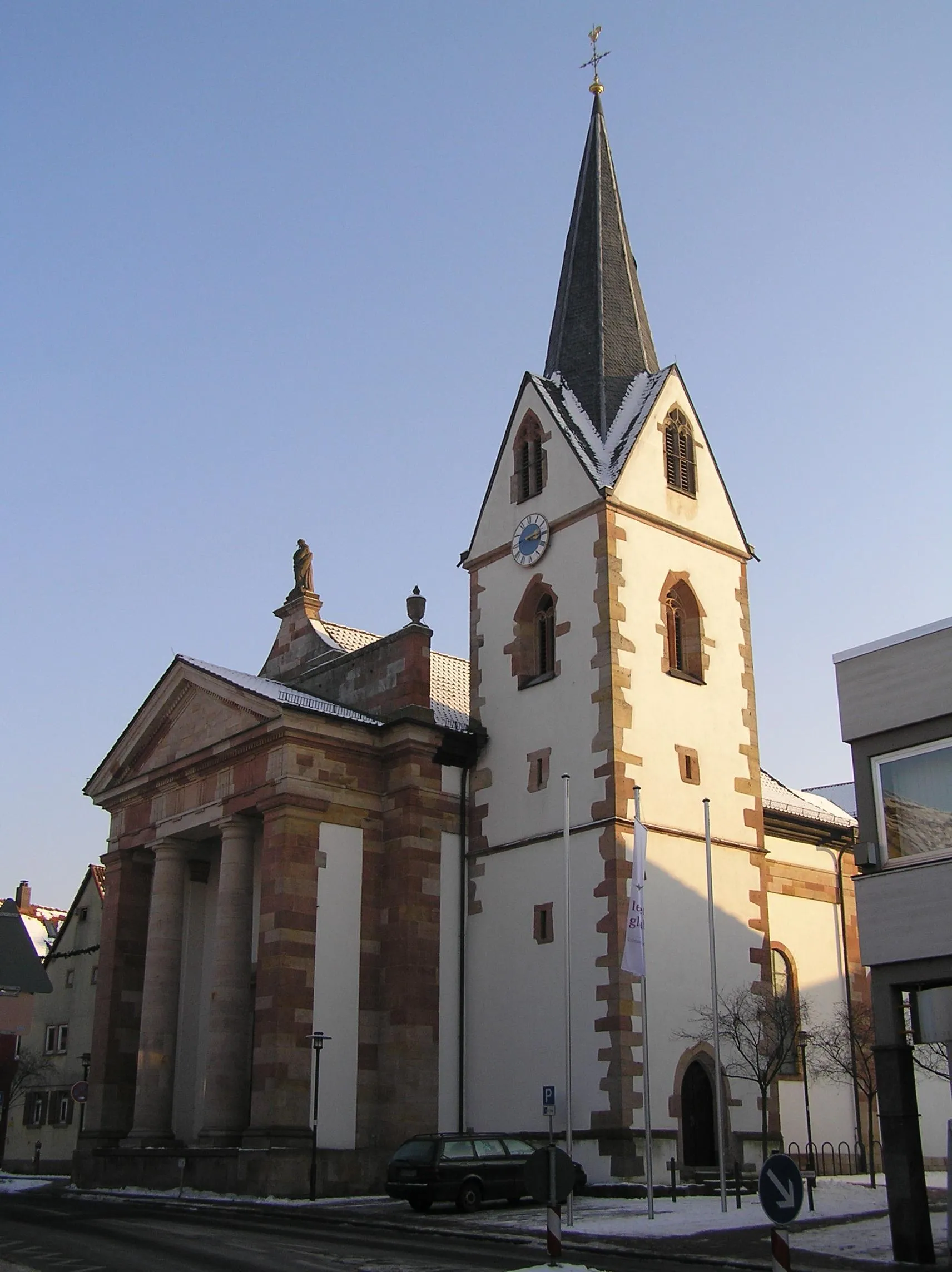 Photo showing: Die katholische Pfarrkirche St. Anna in Sulzbach