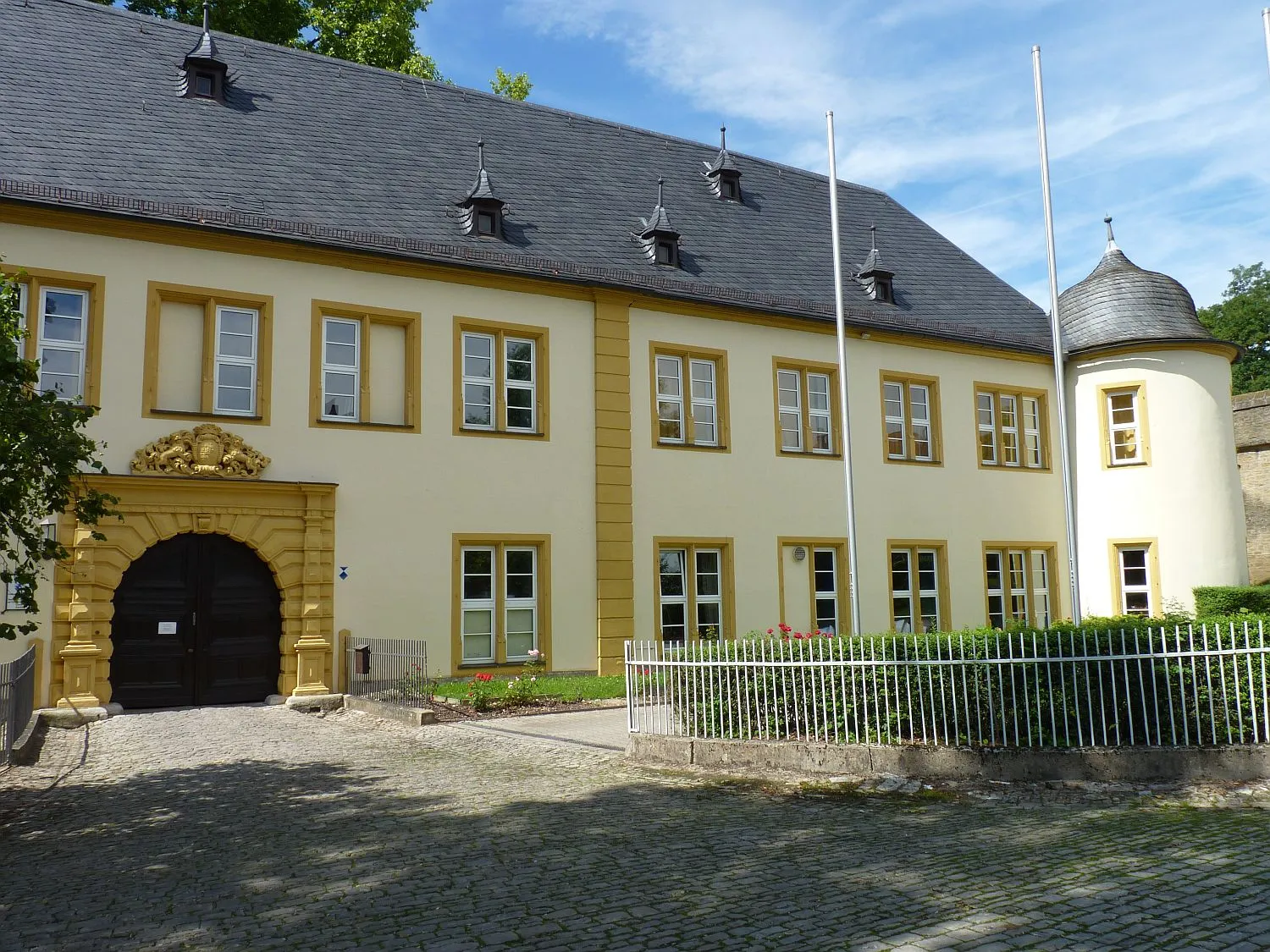 Photo showing: Castle of Gaibach, Volkach-Gaibach, Lower Franconia, Bavaria, Germany