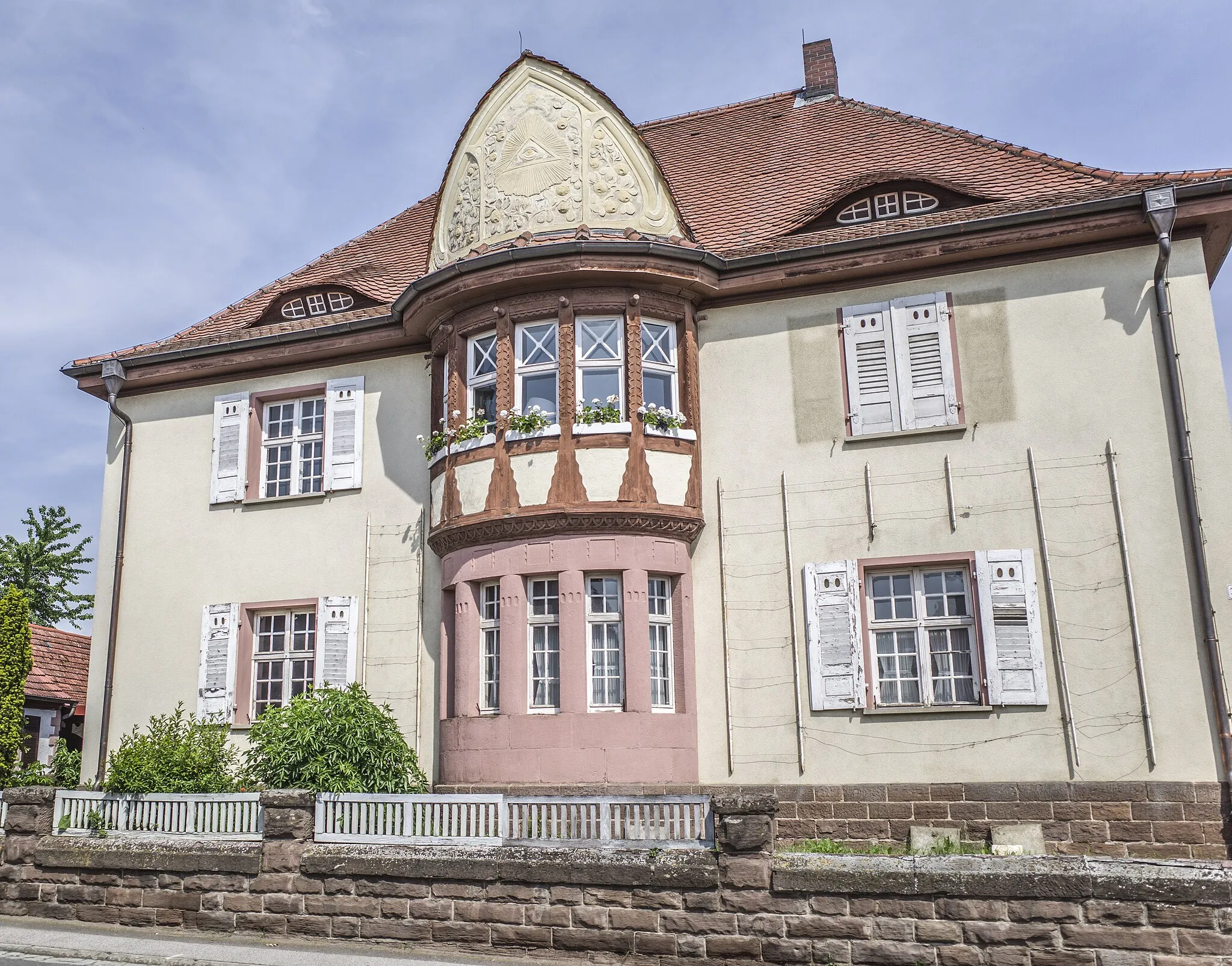 Photo showing: Pfarrhaus Westheim