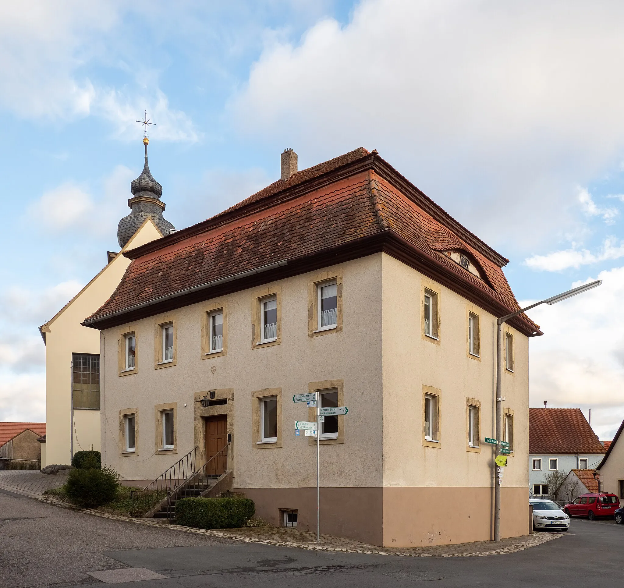 Photo showing: Rectory in Altmannshausen