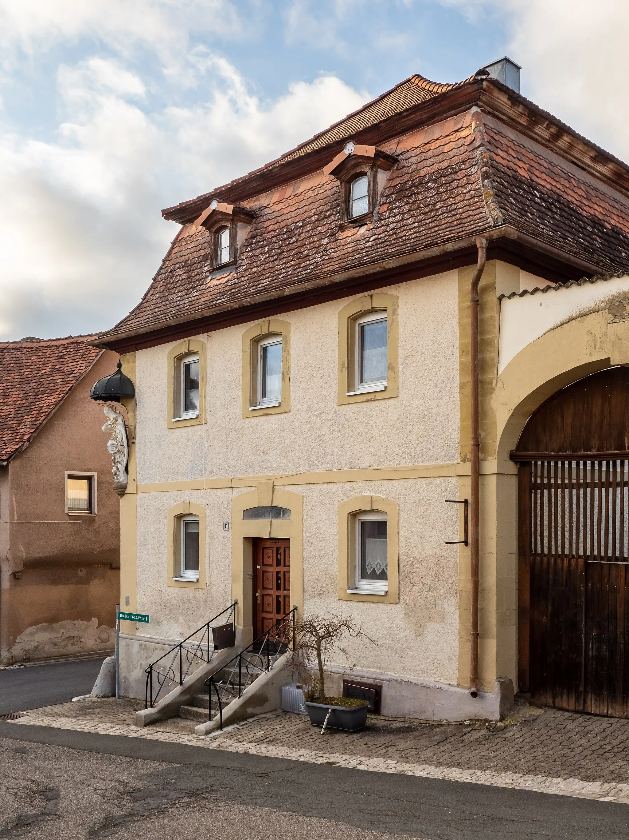 Photo showing: Residential house in Altmannshausen