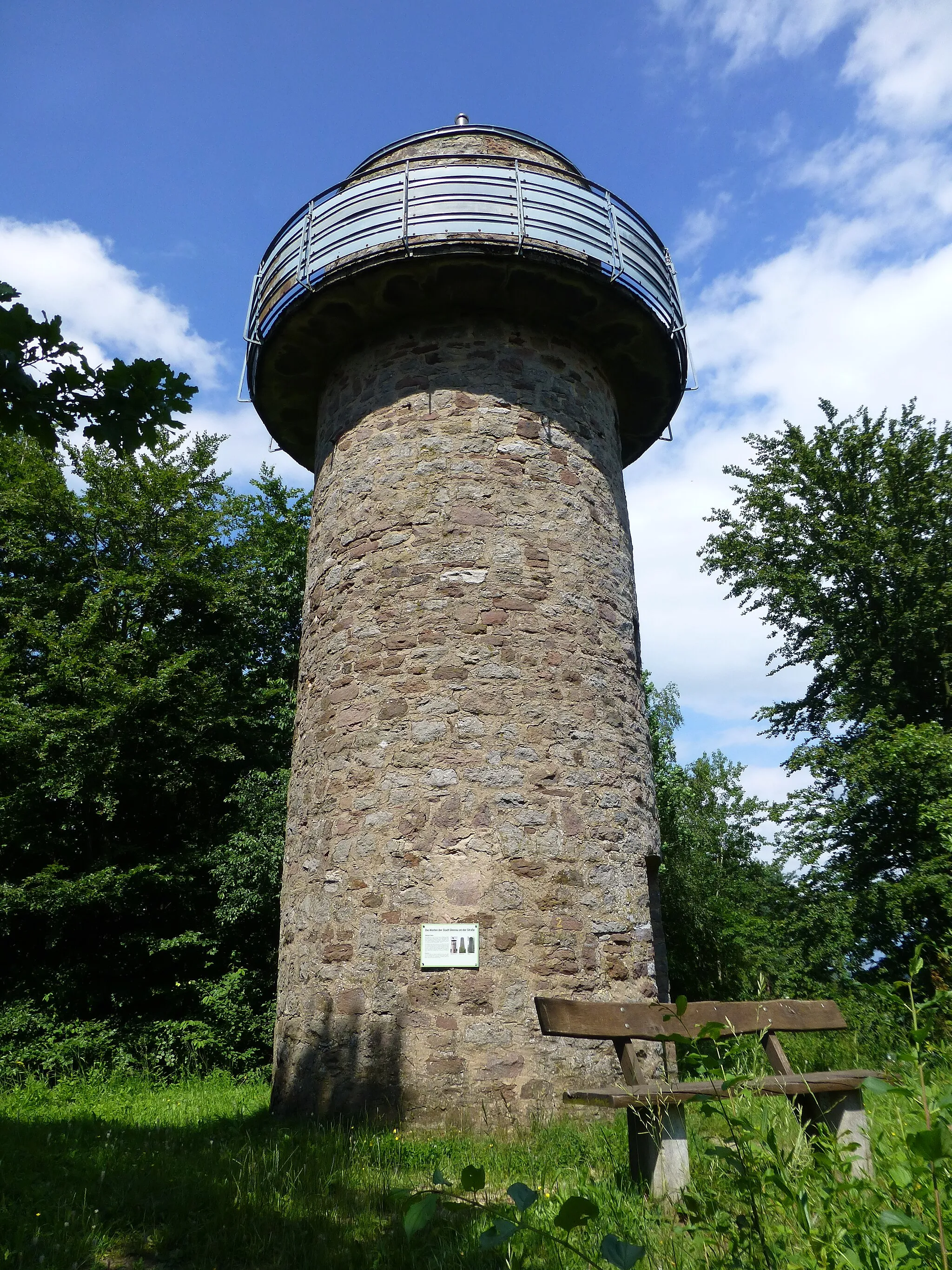 Photo showing: Bellinger Warte bei Bellings südöstlich von Steinau an der Straße