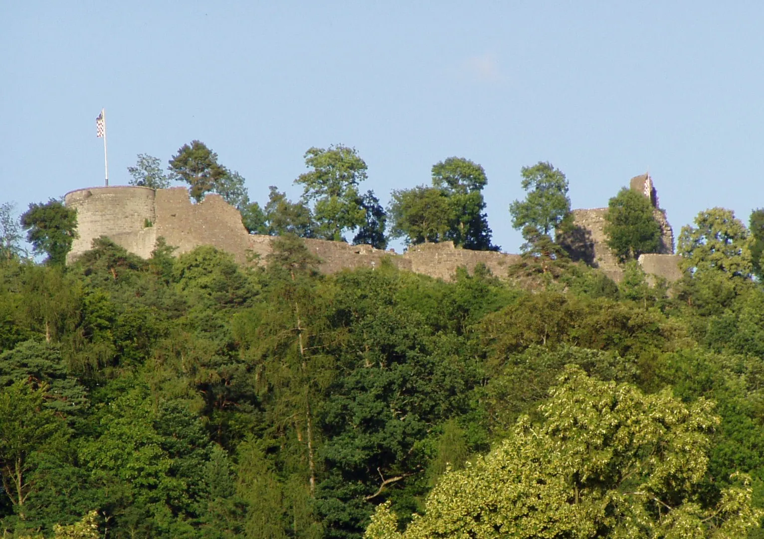 Photo showing: Castle Botenlauben in Bad Kissingen