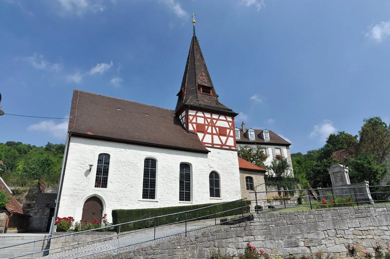 Photo showing: Evangelische Kirche St. Ägidius
