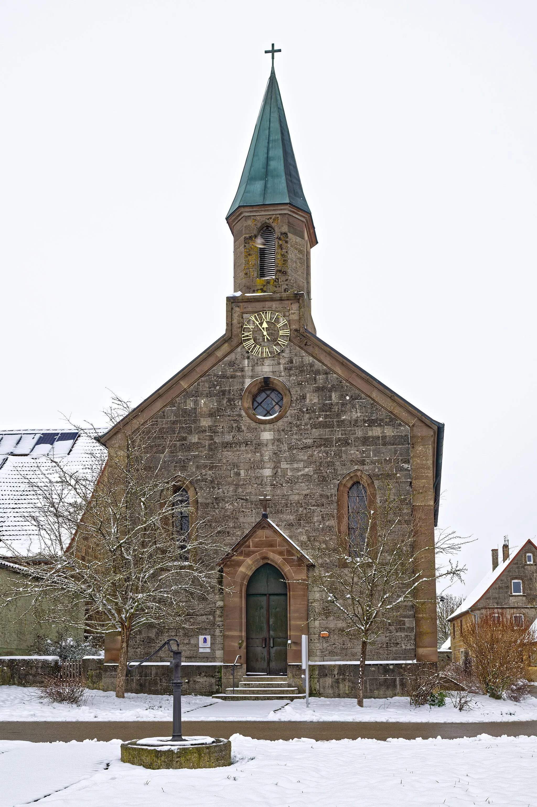 Photo showing: Adelshofen: Großharbach, Michaelskirche, D-5-71-111-7