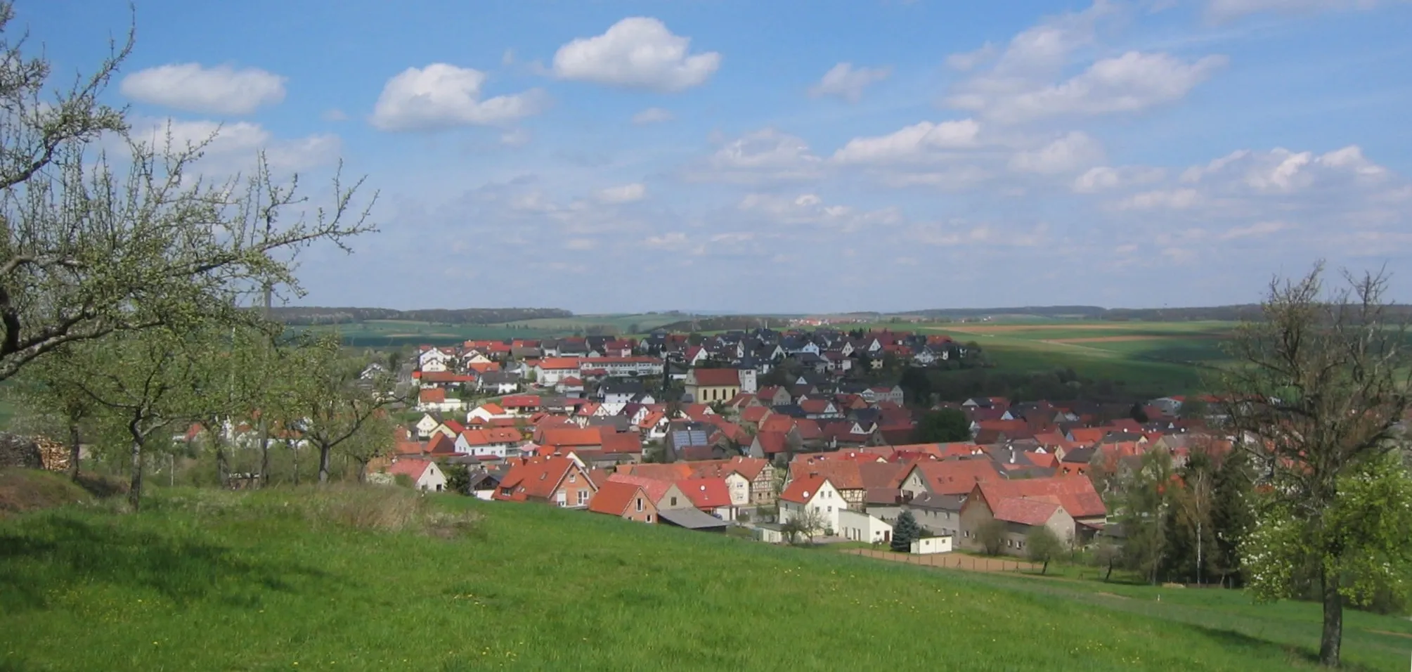 Photo showing: Schwebenried (Bayern/Unterfranken) aus südlicher Richtung)