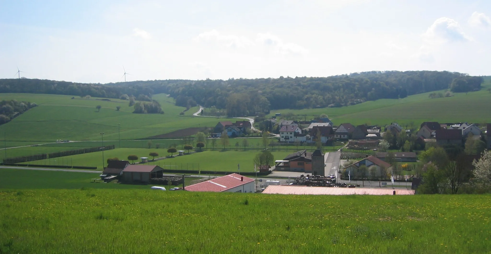 Photo showing: Schwebenried (Bayern/Unterfranken) aus nordwestlicher Richtung)