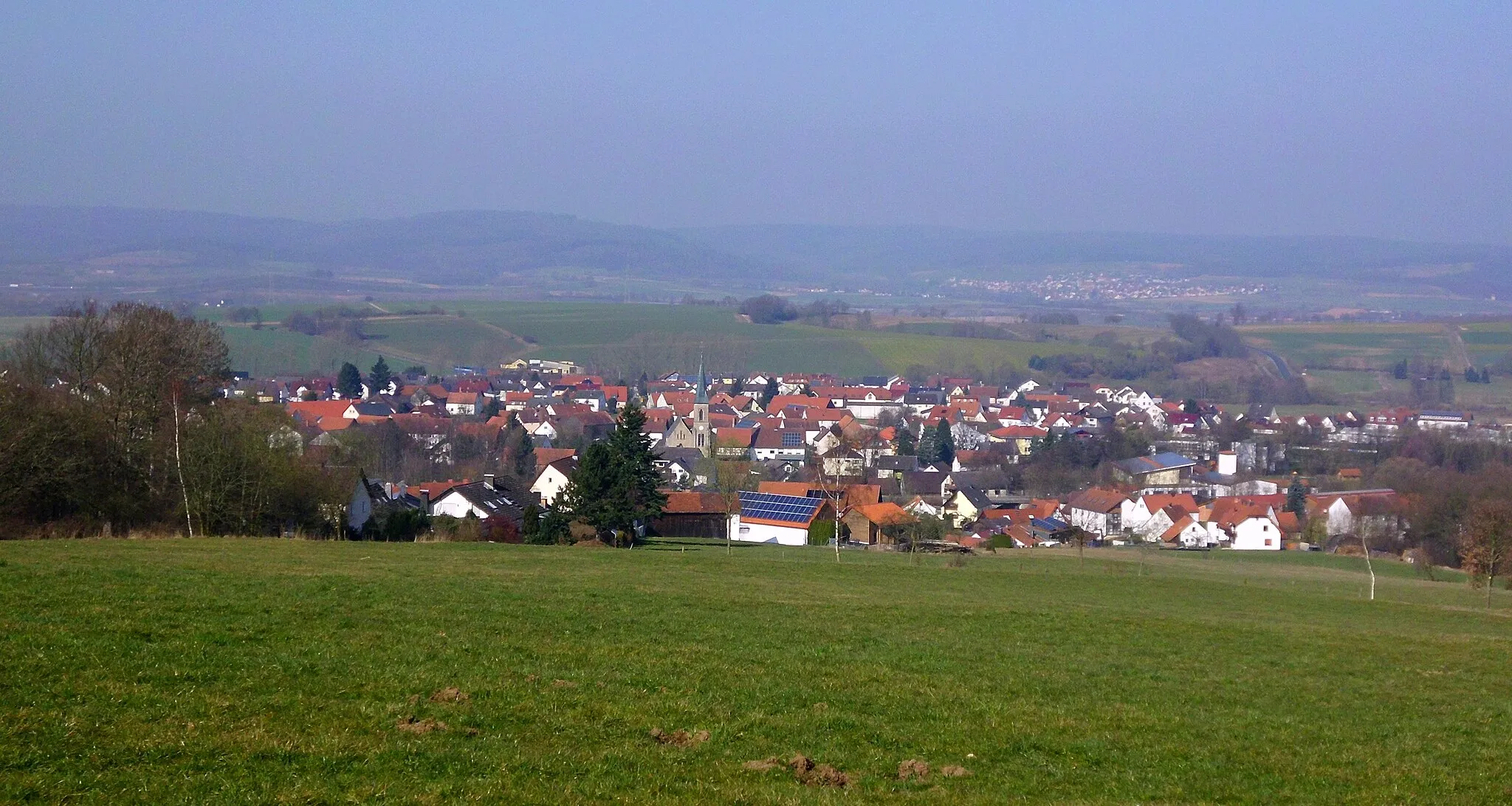 Photo showing: Mittelkalbach von der "Pflanzenröte" aus gesehen