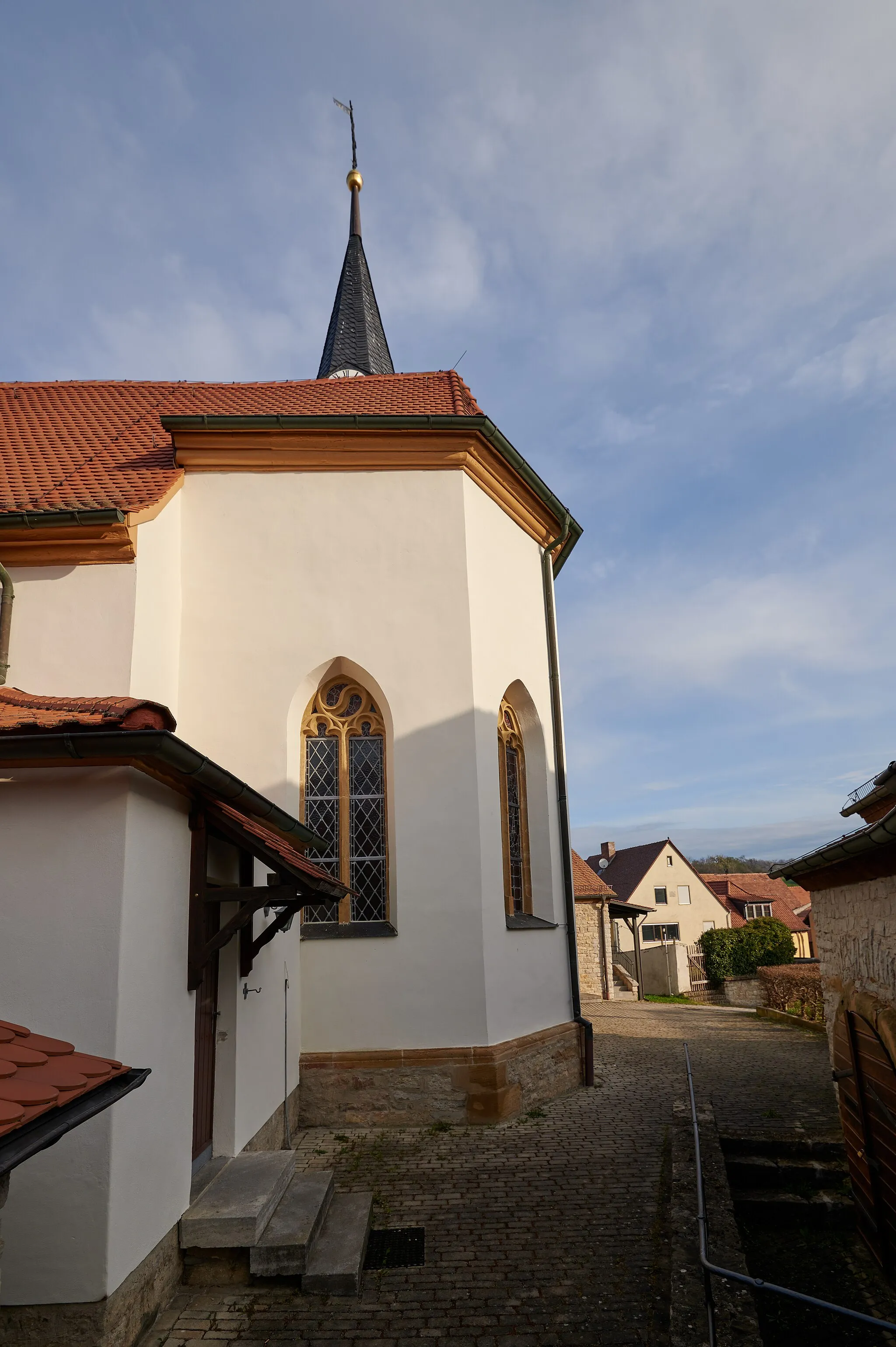 Photo showing: Seinsheim: Tiefenstockheim, Kirchenburg D-6-75-167-31