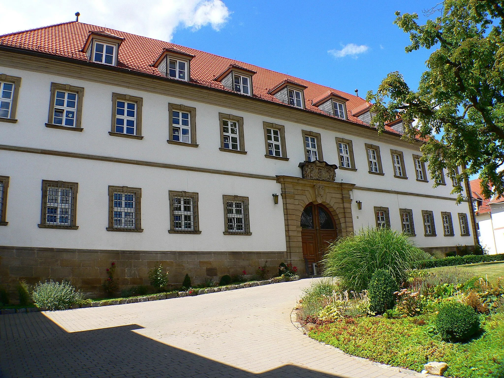 Photo showing: Schloss Birnfeld in Stadtlauringen-Birnfeld, Landkreis Schweinfurt, Bayern