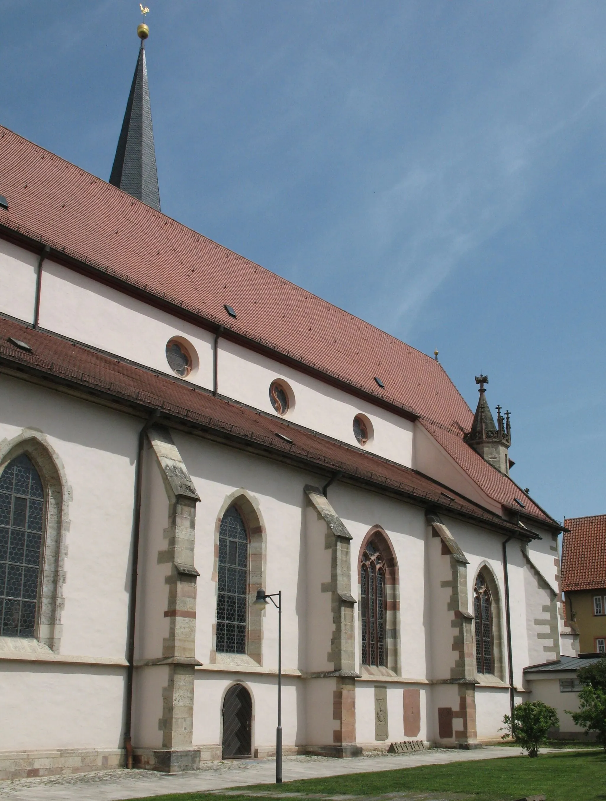 Photo showing: St John the Baptist's Church in Hammelburg in Bavaria, Germany