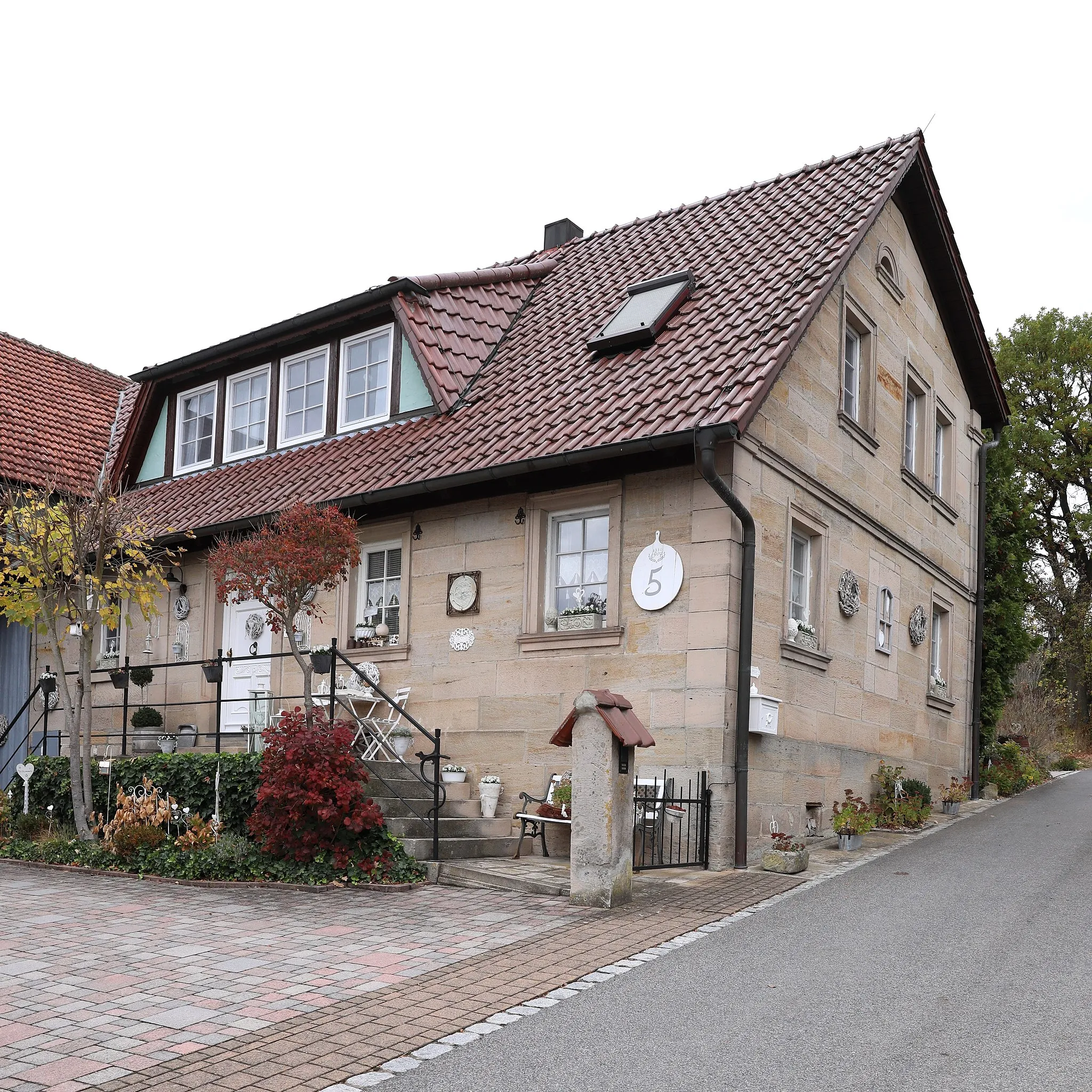 Photo showing: Bauernhaus in Edelbrunn bei Breitbrunn