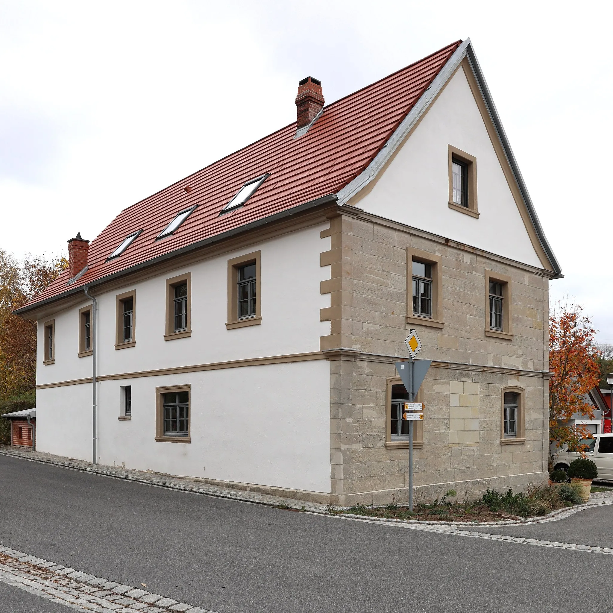 Photo showing: Bauernhaus in Edelbrunn bei Breitbrunn