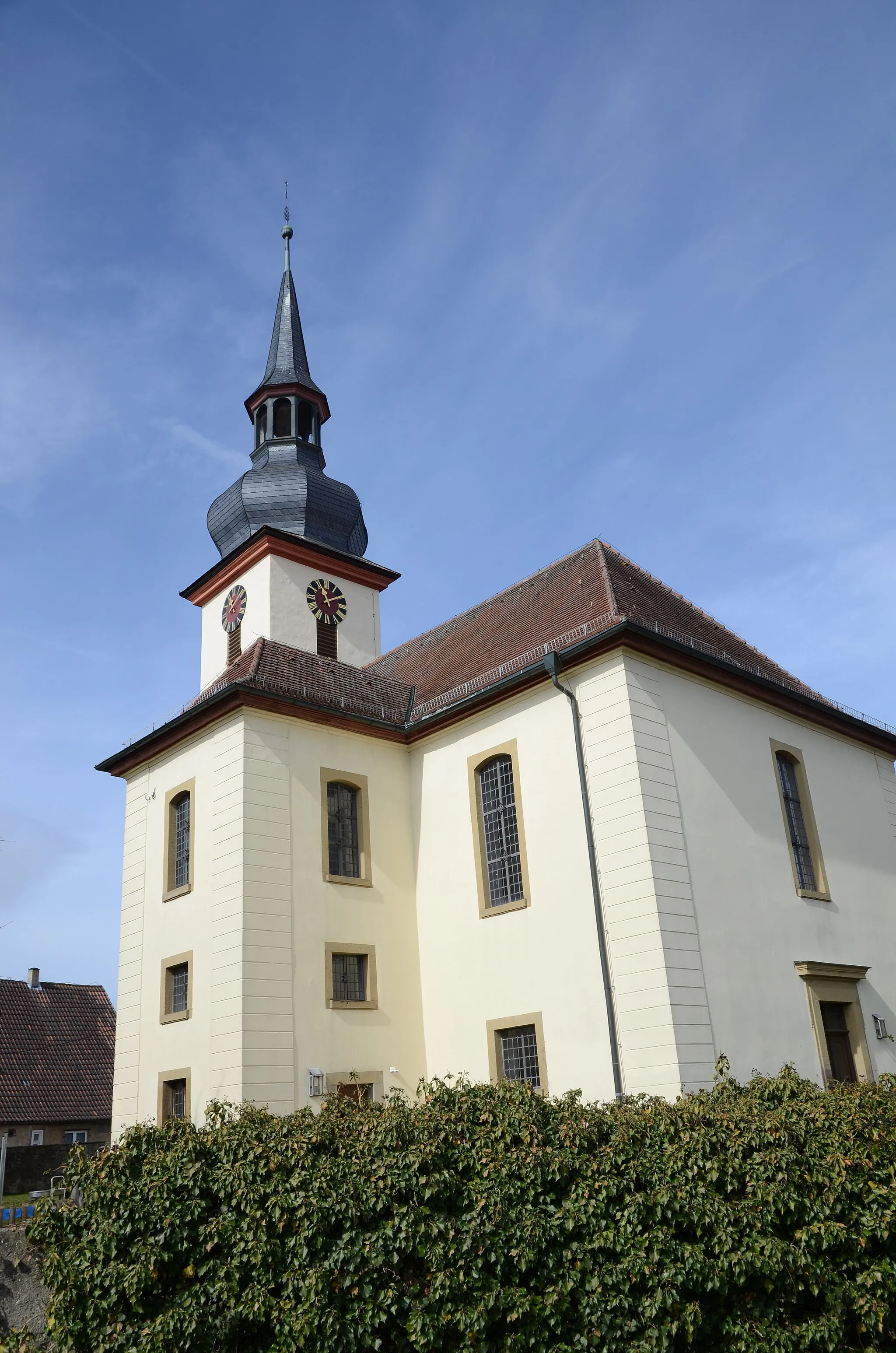 Photo showing: Evang.-Luth. Kirche St. Martin in Welbhausen